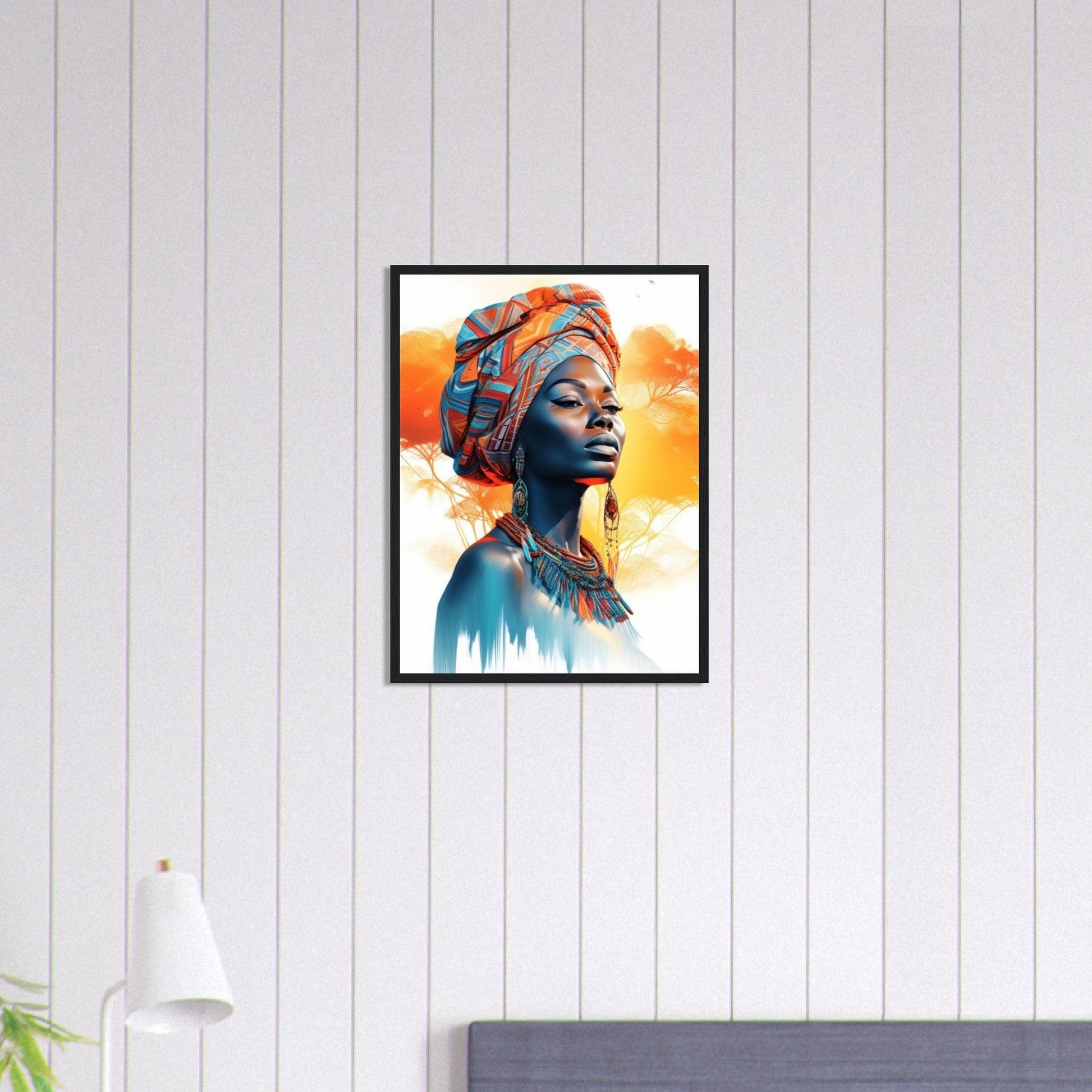 Canvanation Print Material Tableau Art Africain Peinture