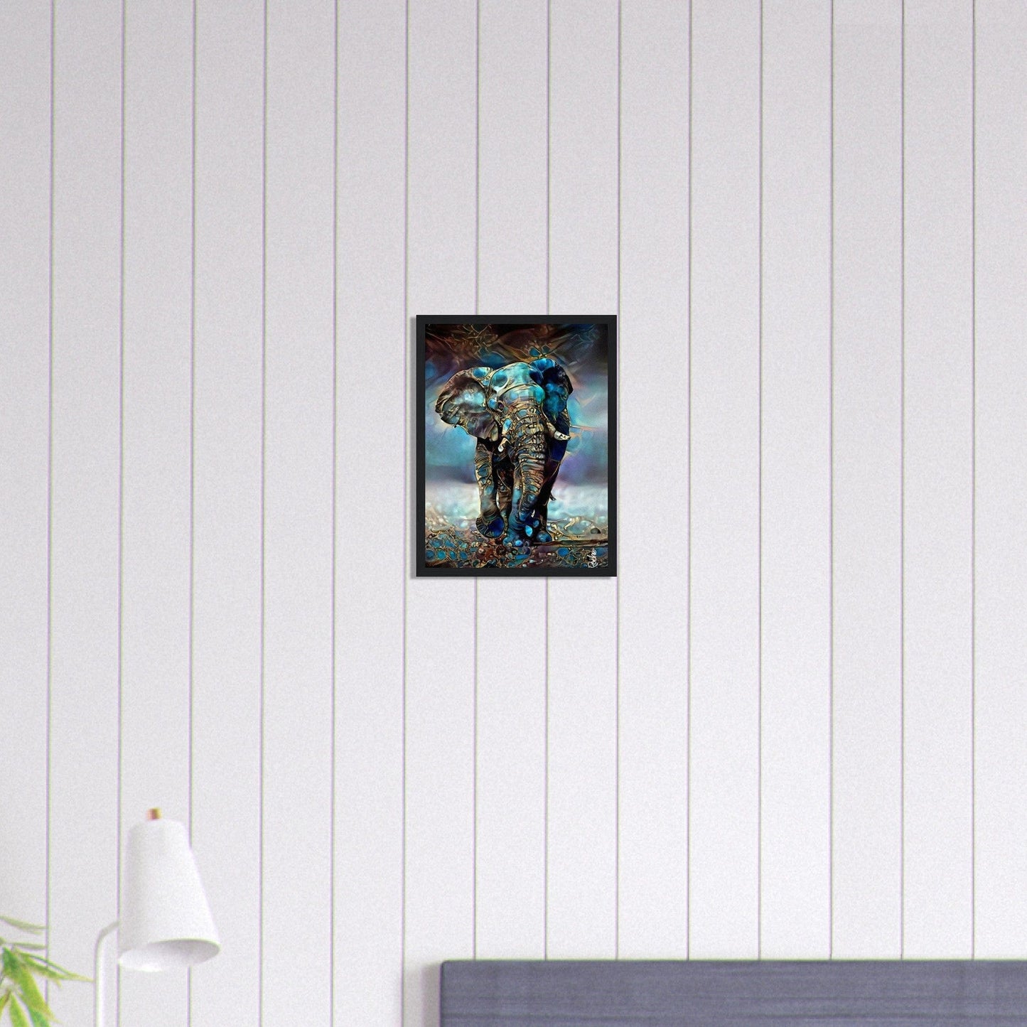 Canvanation Print Material 30x40 cm / 12x16″ Tableau Elephant Trésor de la Nature