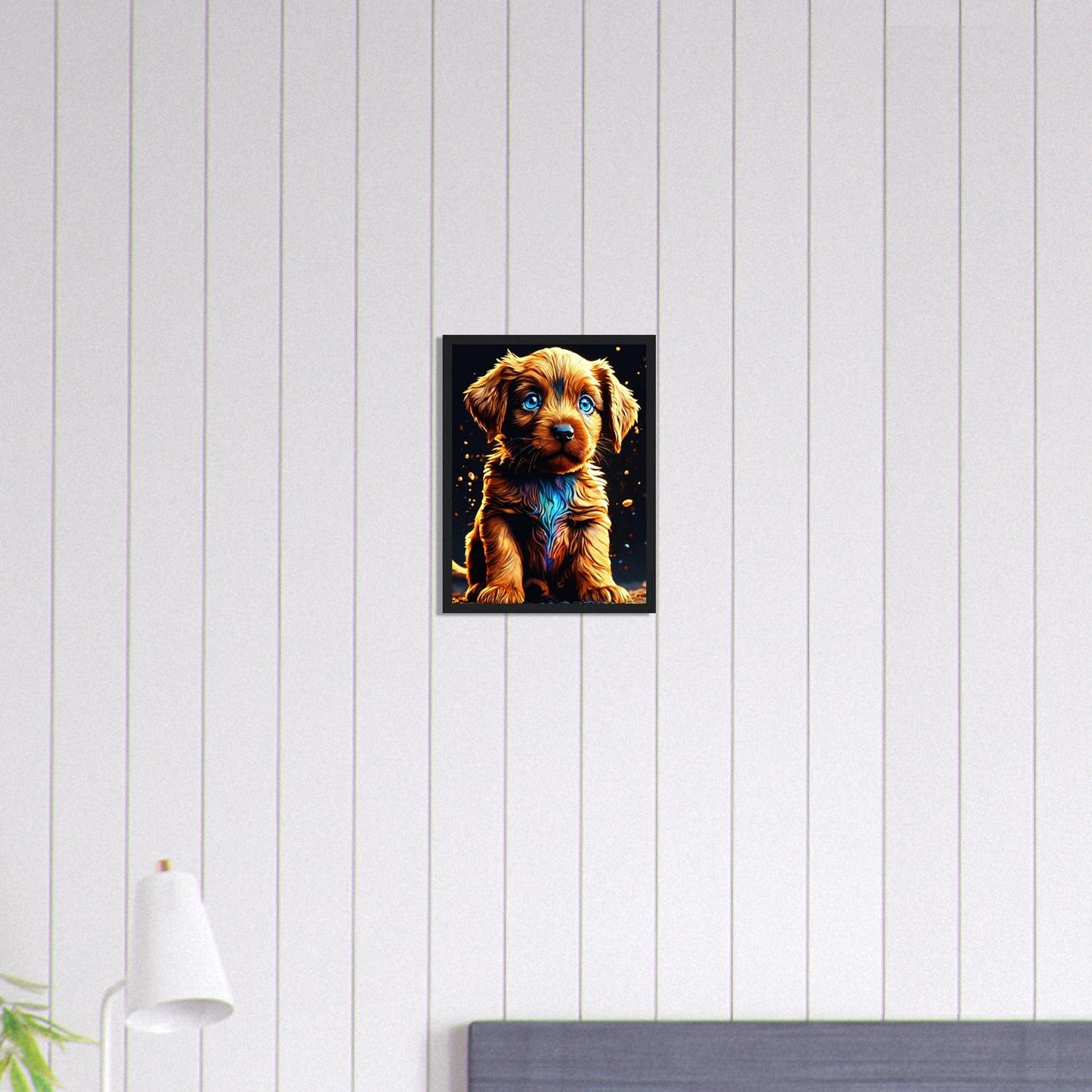 Canvanation Print Material 30x40 cm / 12x16″ Tableau Chien Amitié Sincère