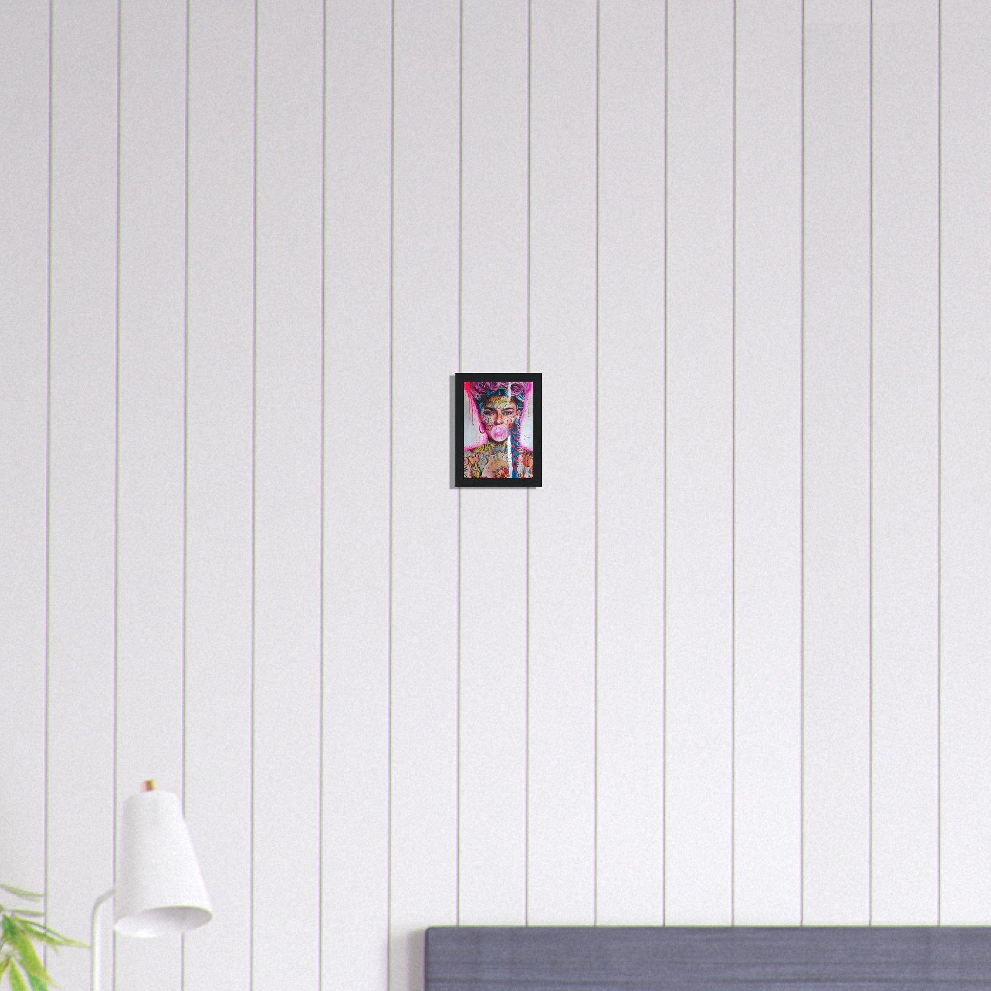 Canvanation Print Material 13x18 cm / 5x7″ Tableau Street Art Femme Gum