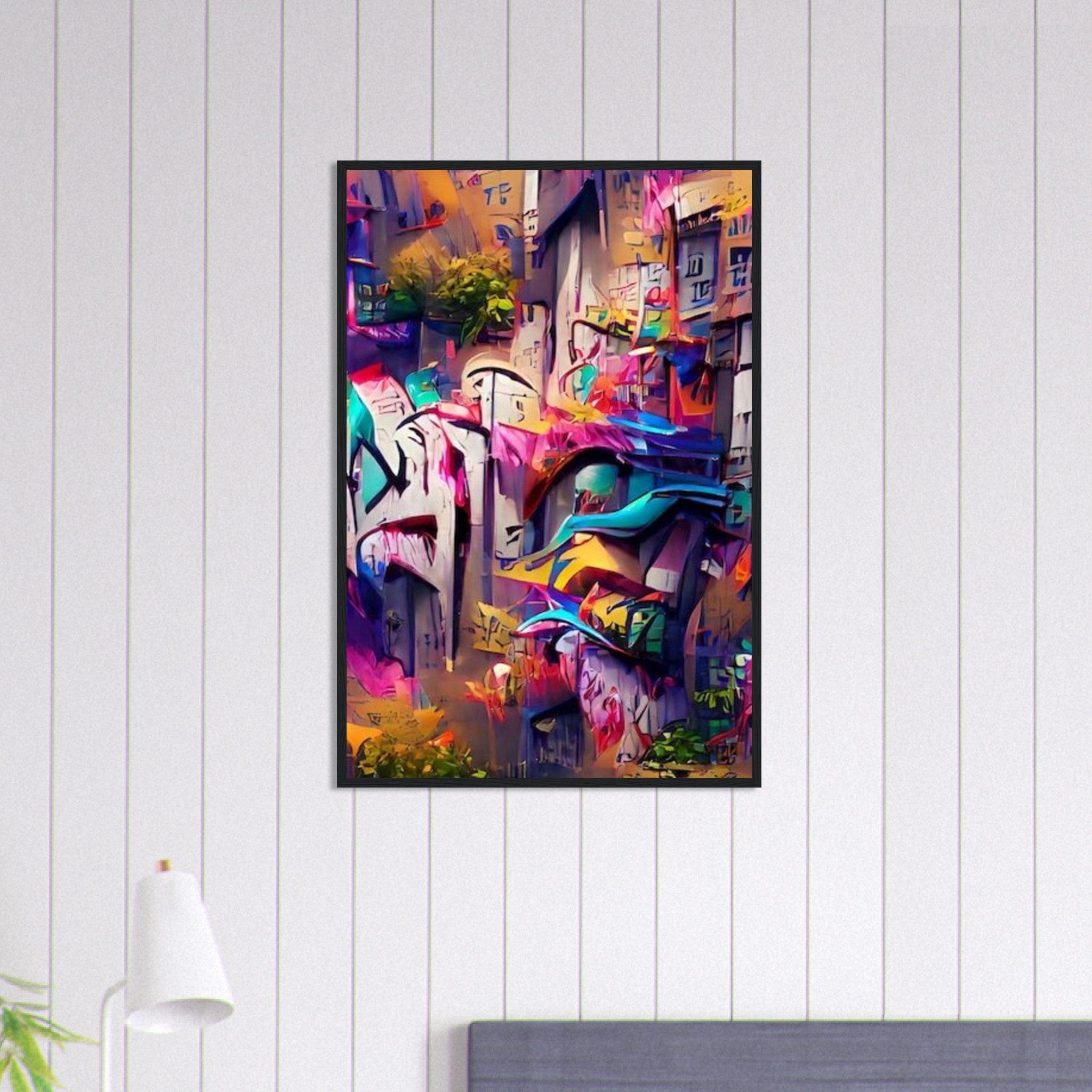 Canvanation Print Material 60x90 cm / 24x36″ Tableau Street Art Graffiti Rue