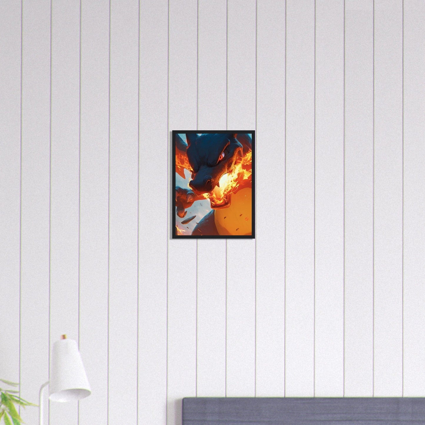 Canvanation Print Material 30x40 cm / 12x16″ Tableau Pokémon Dragon Feu