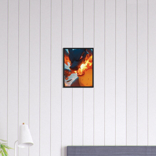 Canvanation Print Material 30x40 cm / 12x16″ Tableau Pokémon Dragon Feu