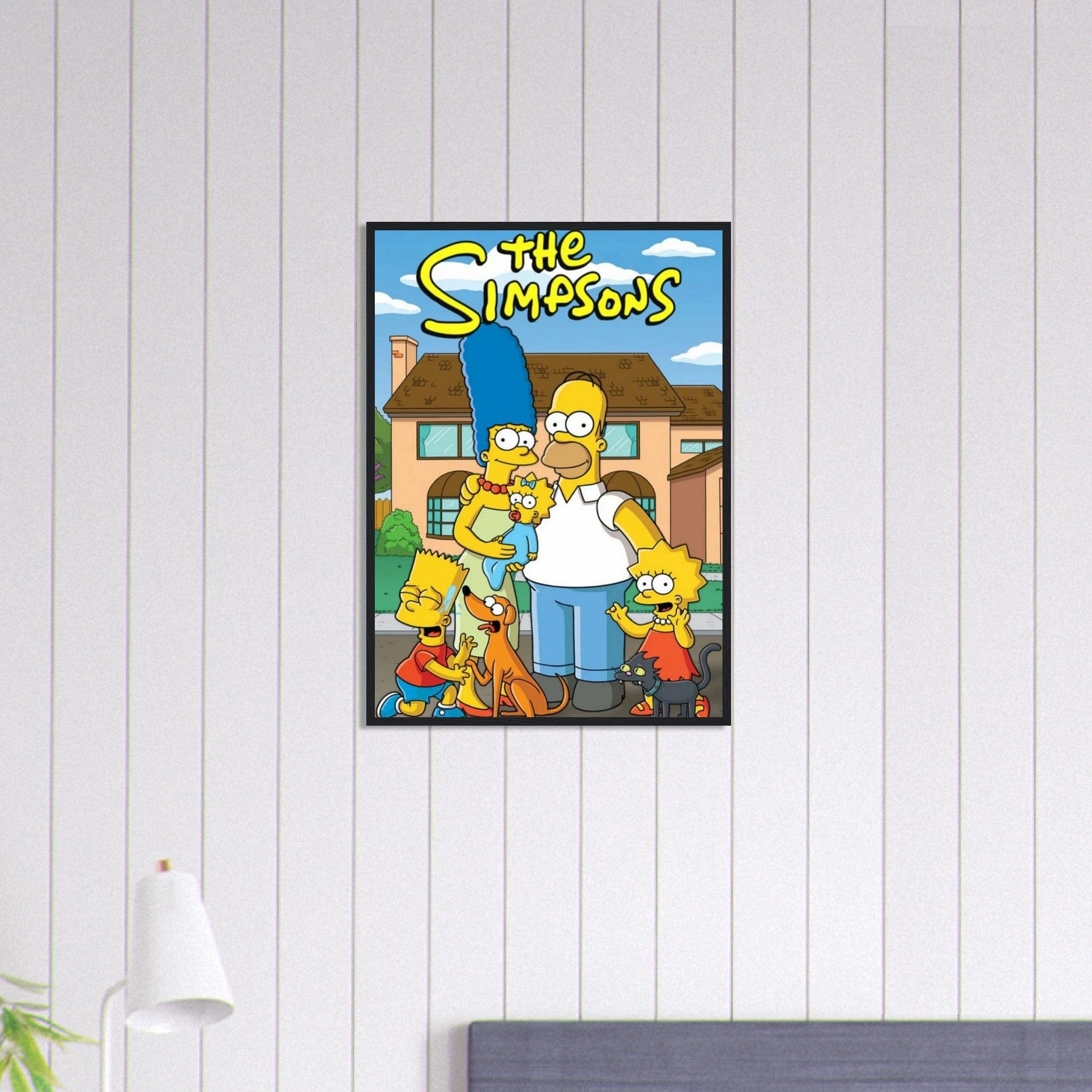Canvanation Print Material 50x70 cm / 20x28″ Tableau The Simpson