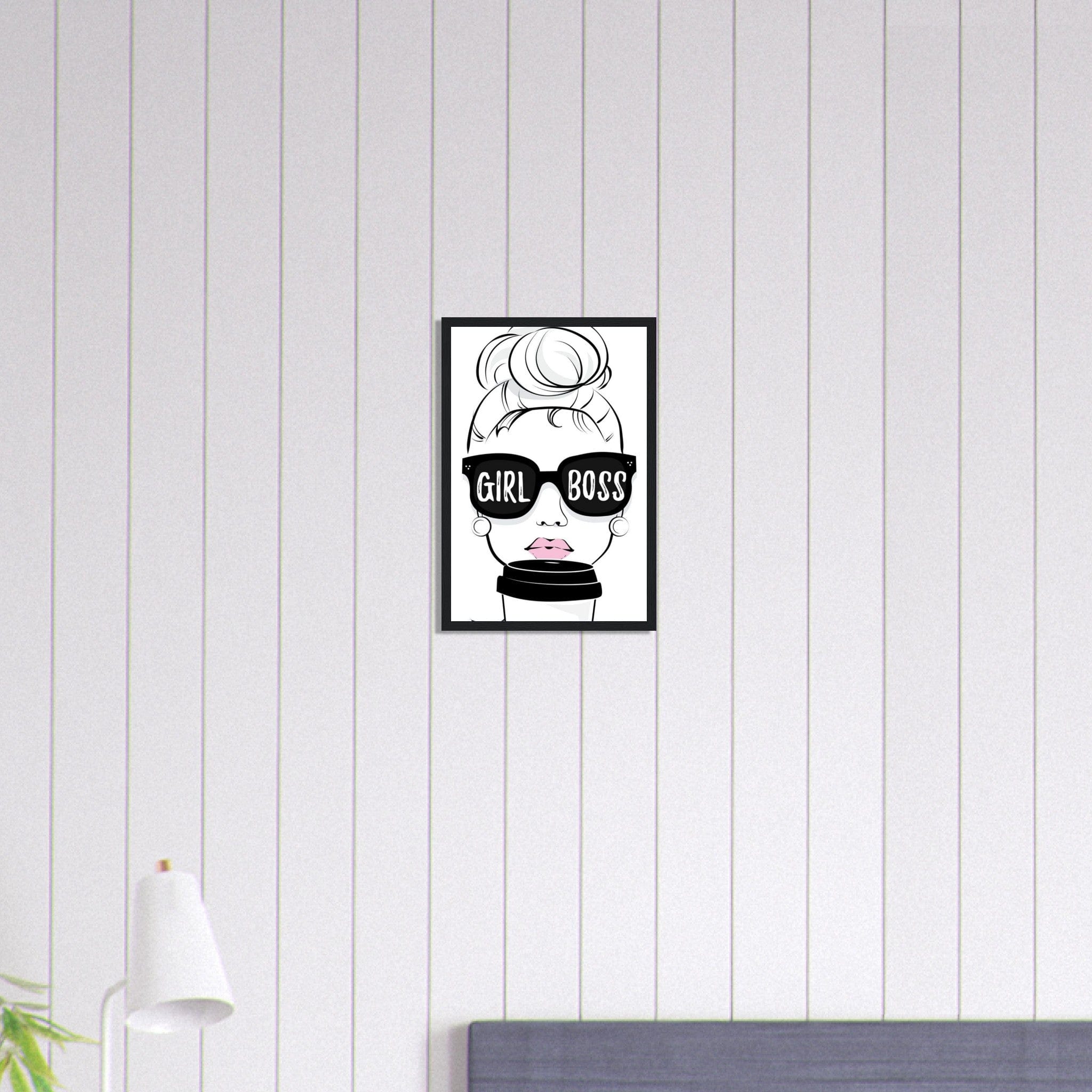 Canvanation Print Material 30x45 cm / 12x18″ Tableau Luxe Café Boss