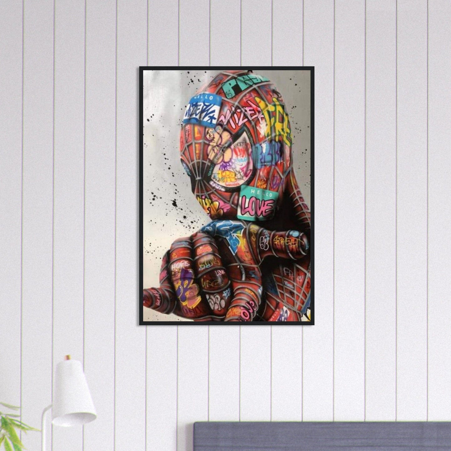 Canvanation Print Material 60x90 cm / 24x36″ Tableau Street Art Spiderman Tags