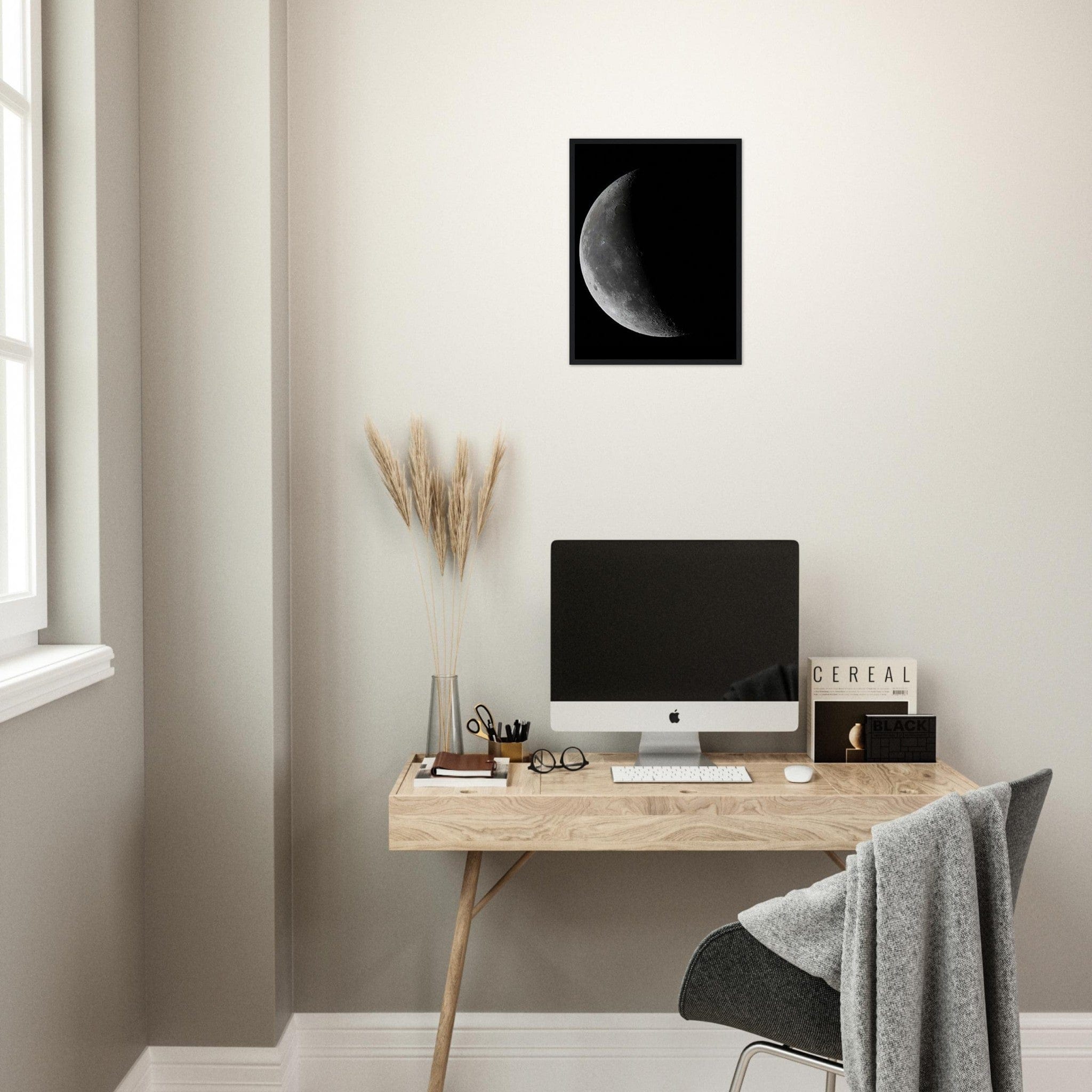 Canvanation Print Material Tableau De La Lune