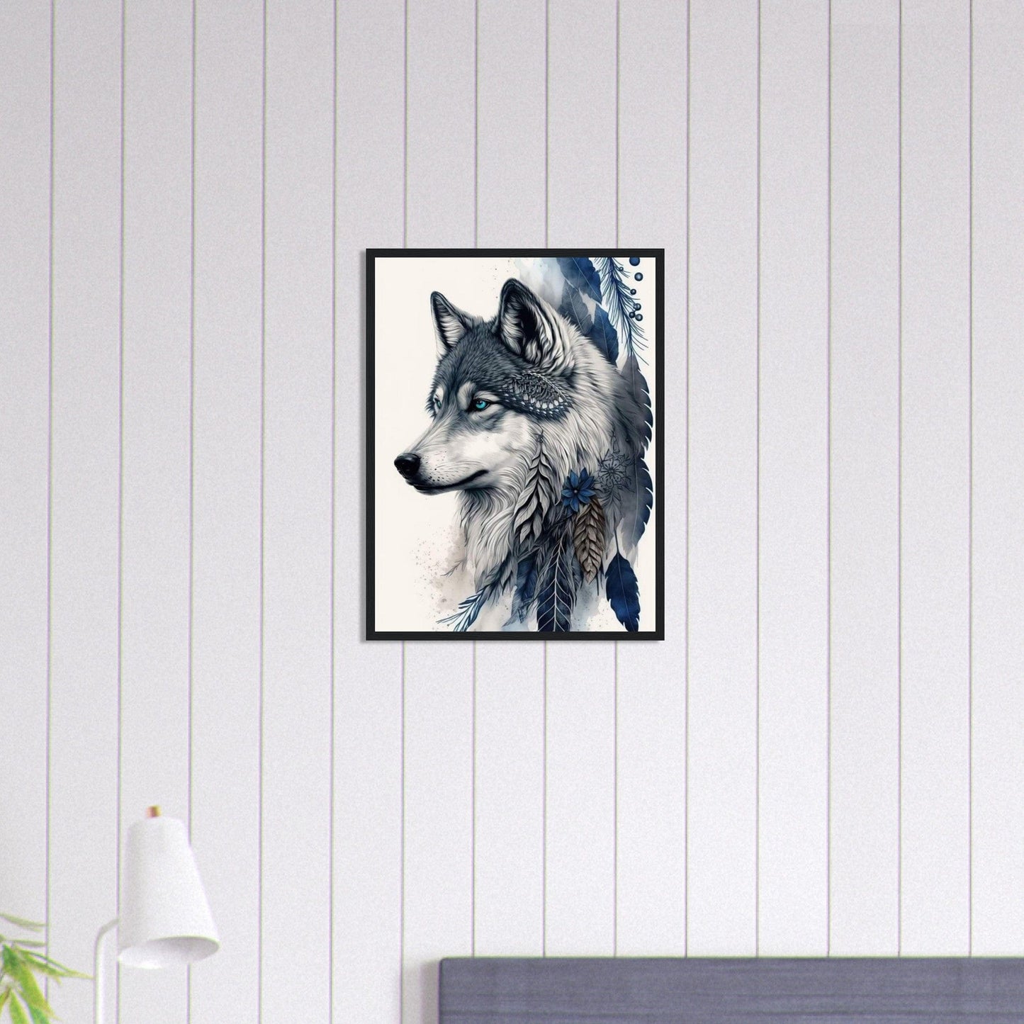 Gelato Print Material Tableau Loup Nord