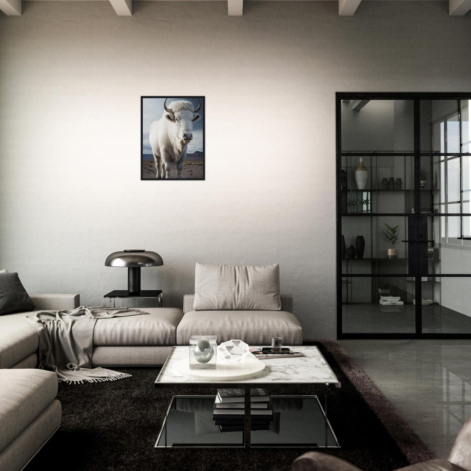 Canvanation Print Material Tableau De Vache