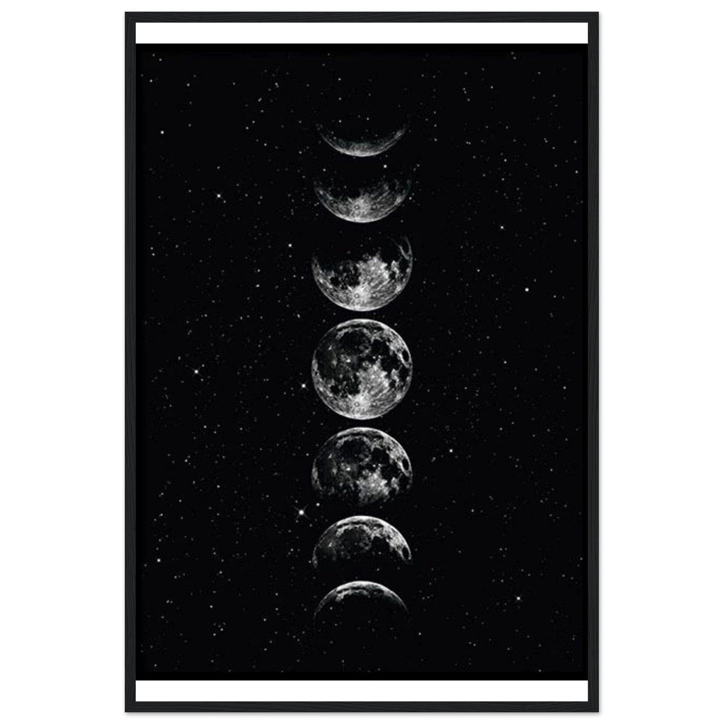 Gelato Print Material 60x90 cm / 24x36″ Tableau Phase de la Lune