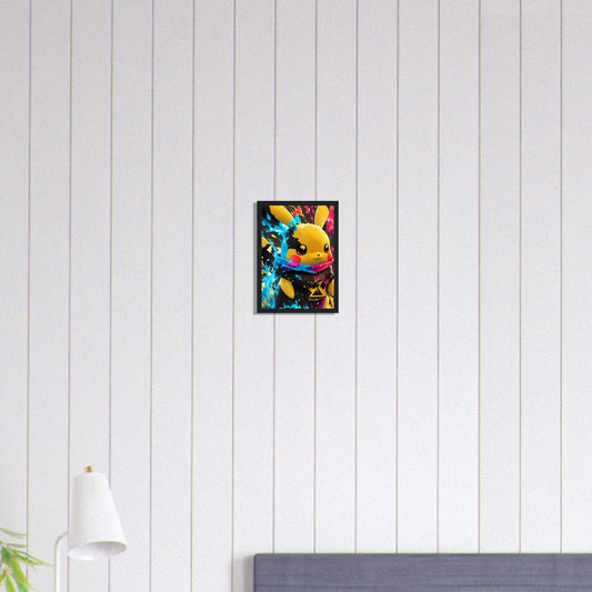 Canvanation Print Material A4 21x29.7 cm / 8x12″ Tableau Pokémon Pikachu Graffiti