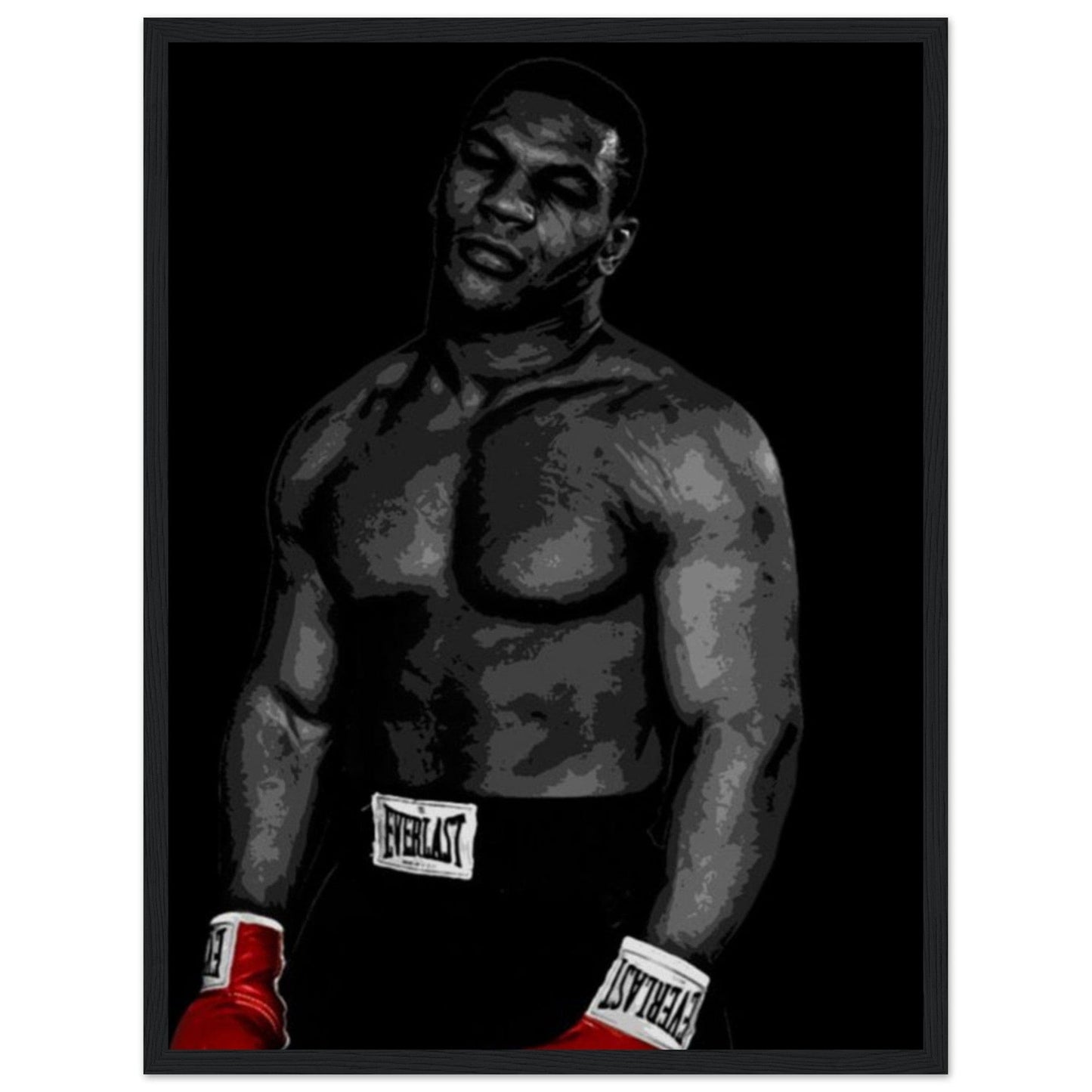 Canvanation Print Material Tableau Boxe Mike Tyson
