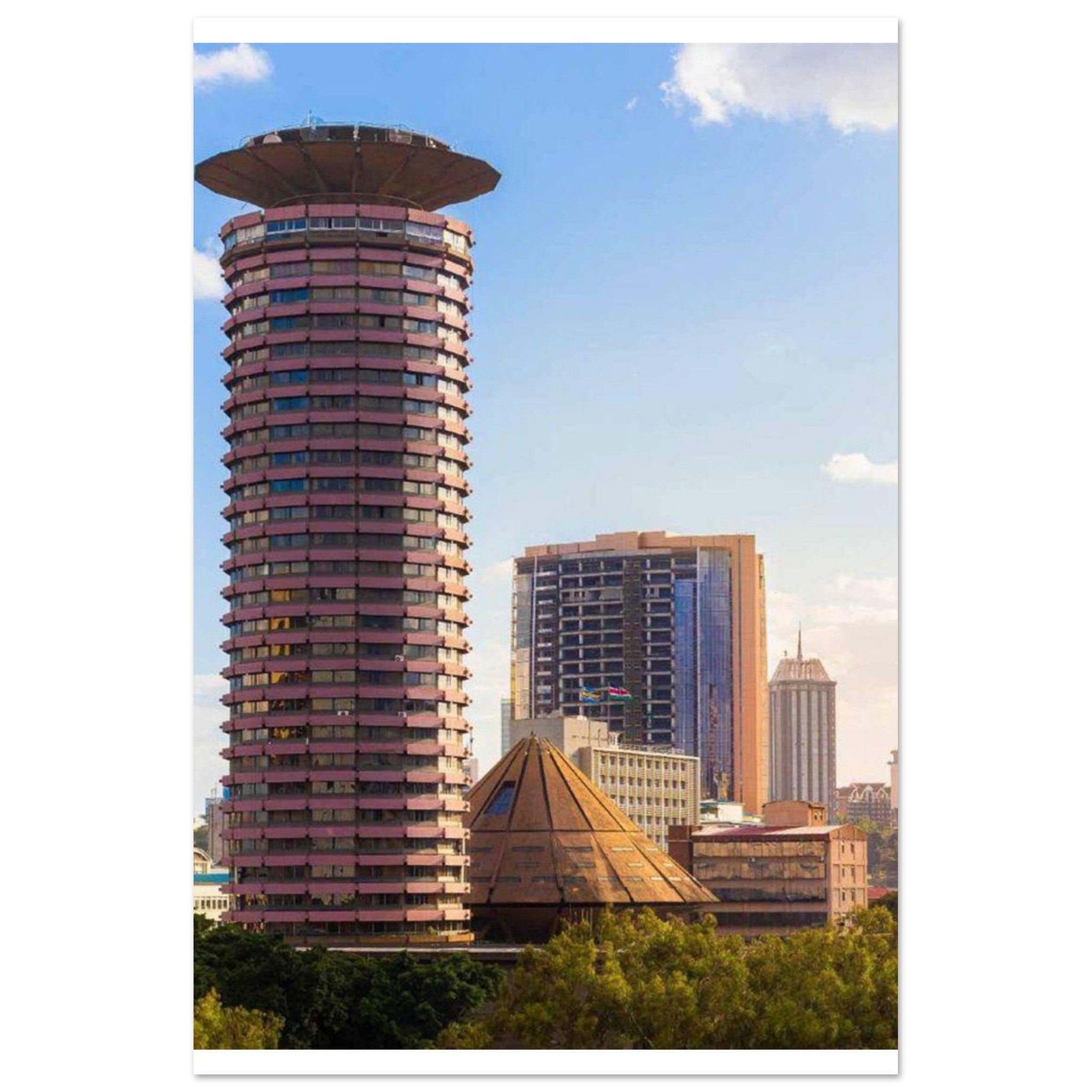Gelato Print Material 60x90 cm / 24x36″ Affiche Africain Nairobi