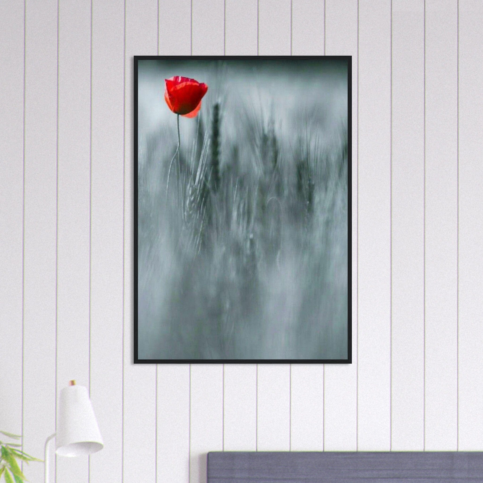 Canvanation Print Material 70x100 cm / 28x40″ Peinture Champ De Coquelicots