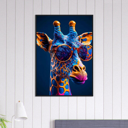 Canvanation Print Material 70x100 cm / 28x40″ Tableau Girafe Jungle