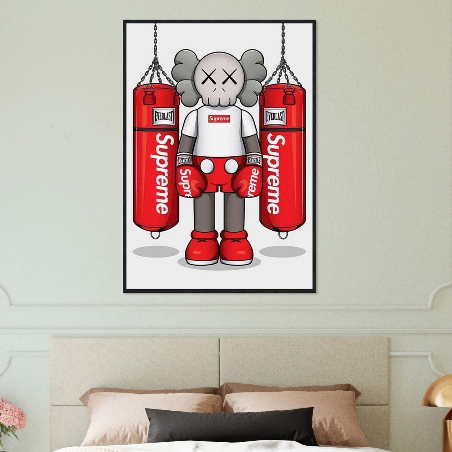 Canvanation Print Material 70x100 cm / 28x40″ Tableau Boxe Supreme