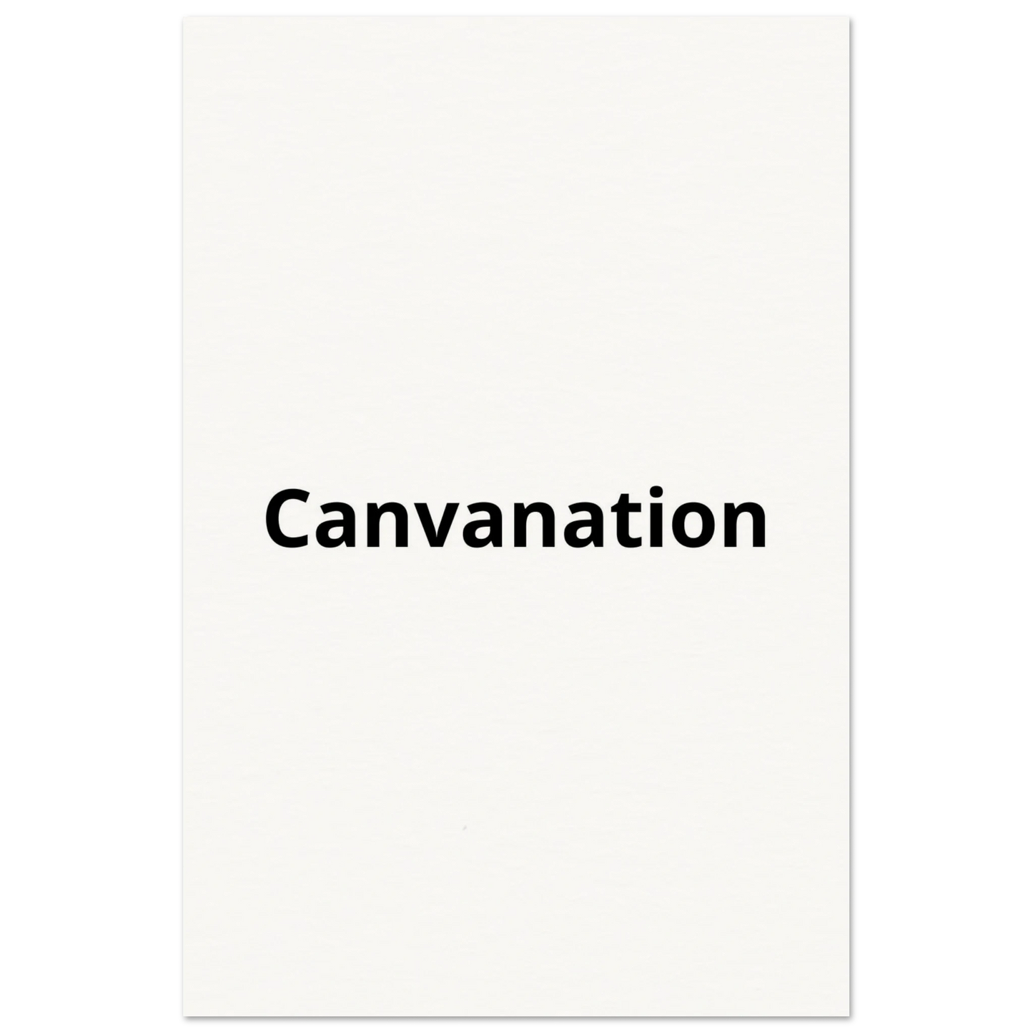 Canvanation Print Material 60x90 cm / 24x36″ Poster Personnalisé HD