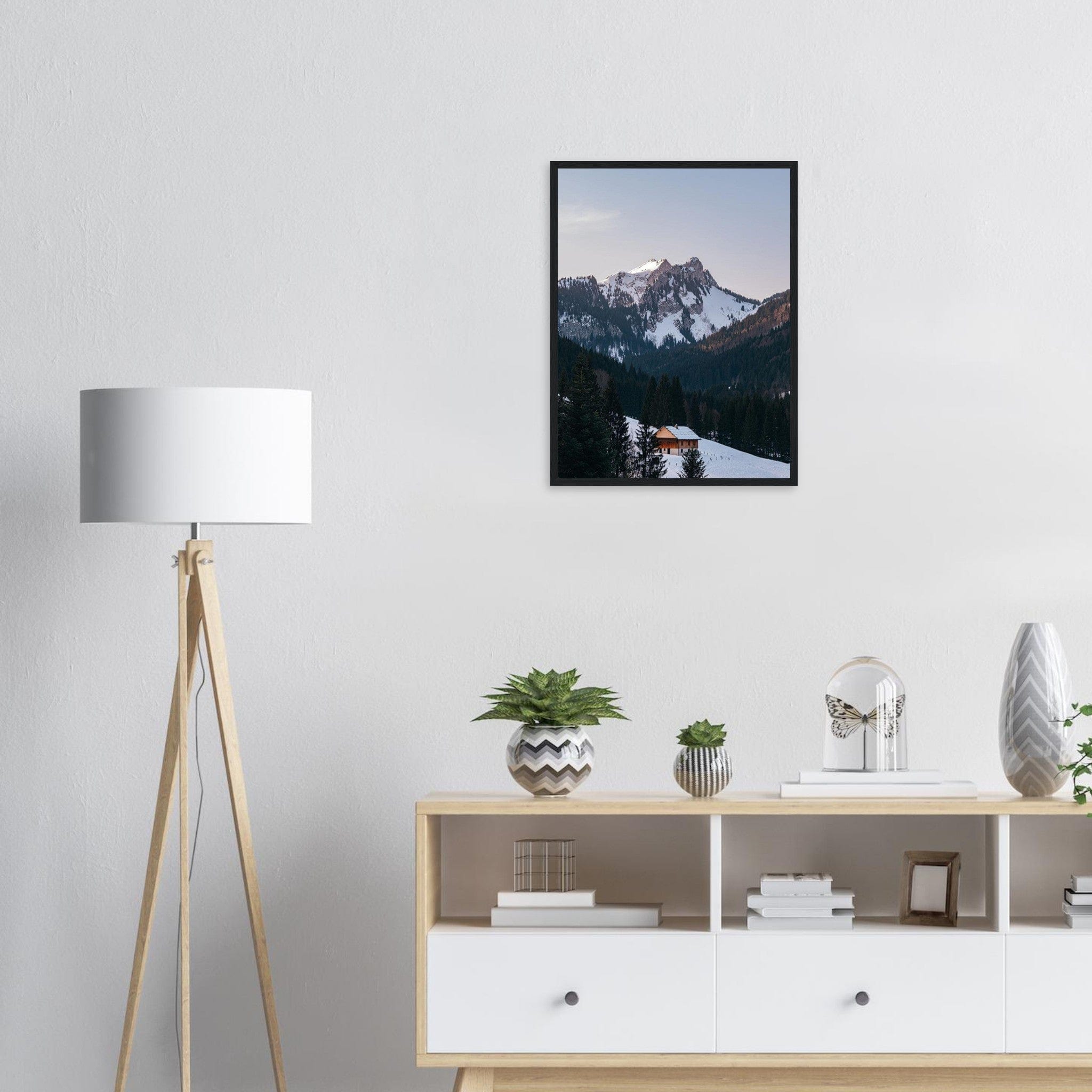 Canvanation Print Material Tableau De Montagne Moderne