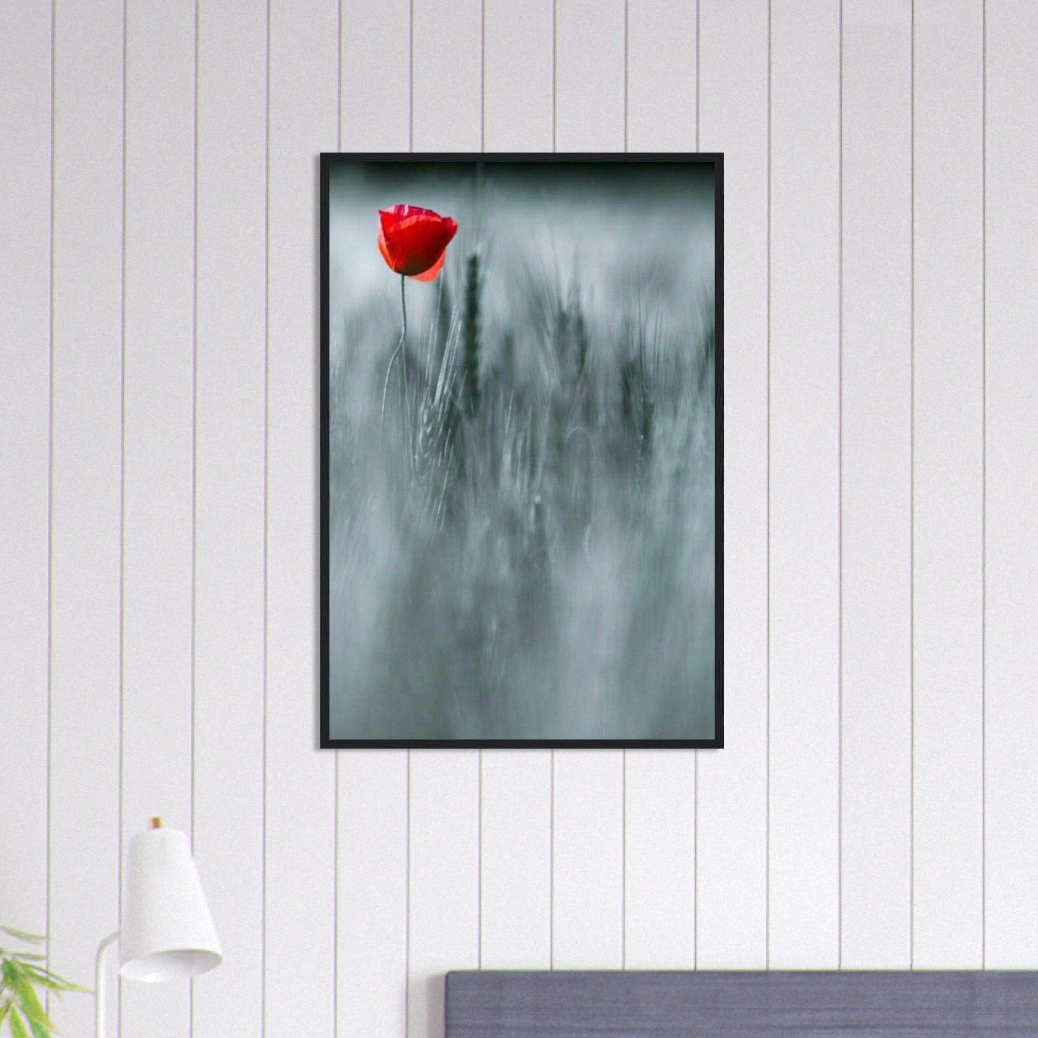Canvanation Print Material 60x90 cm / 24x36″ Peinture Champ De Coquelicots