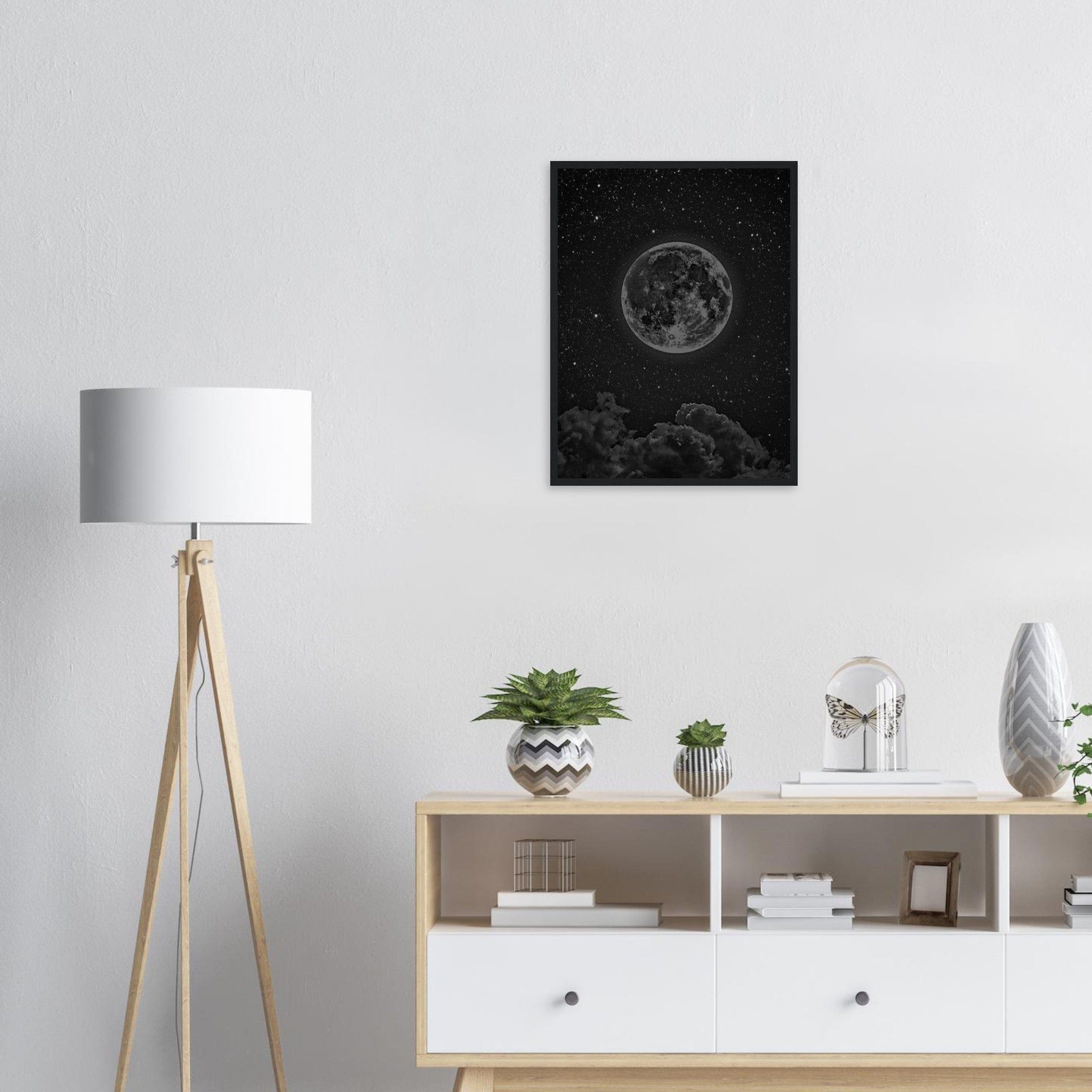 Canvanation Print Material Tableau Peinture Lune