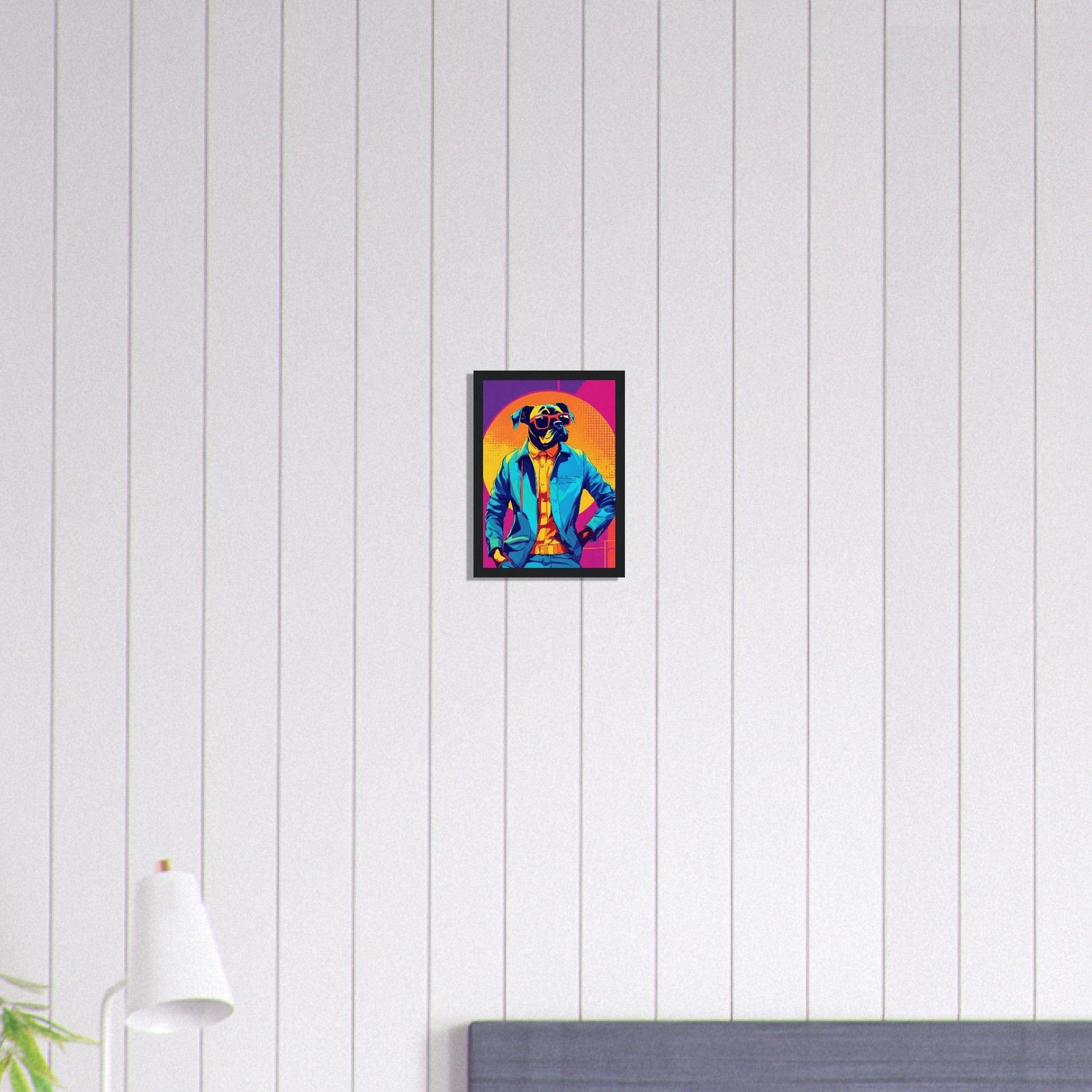 Canvanation Print Material A4 21x29.7 cm / 8x12″ Tableau Chien Pelage Doré