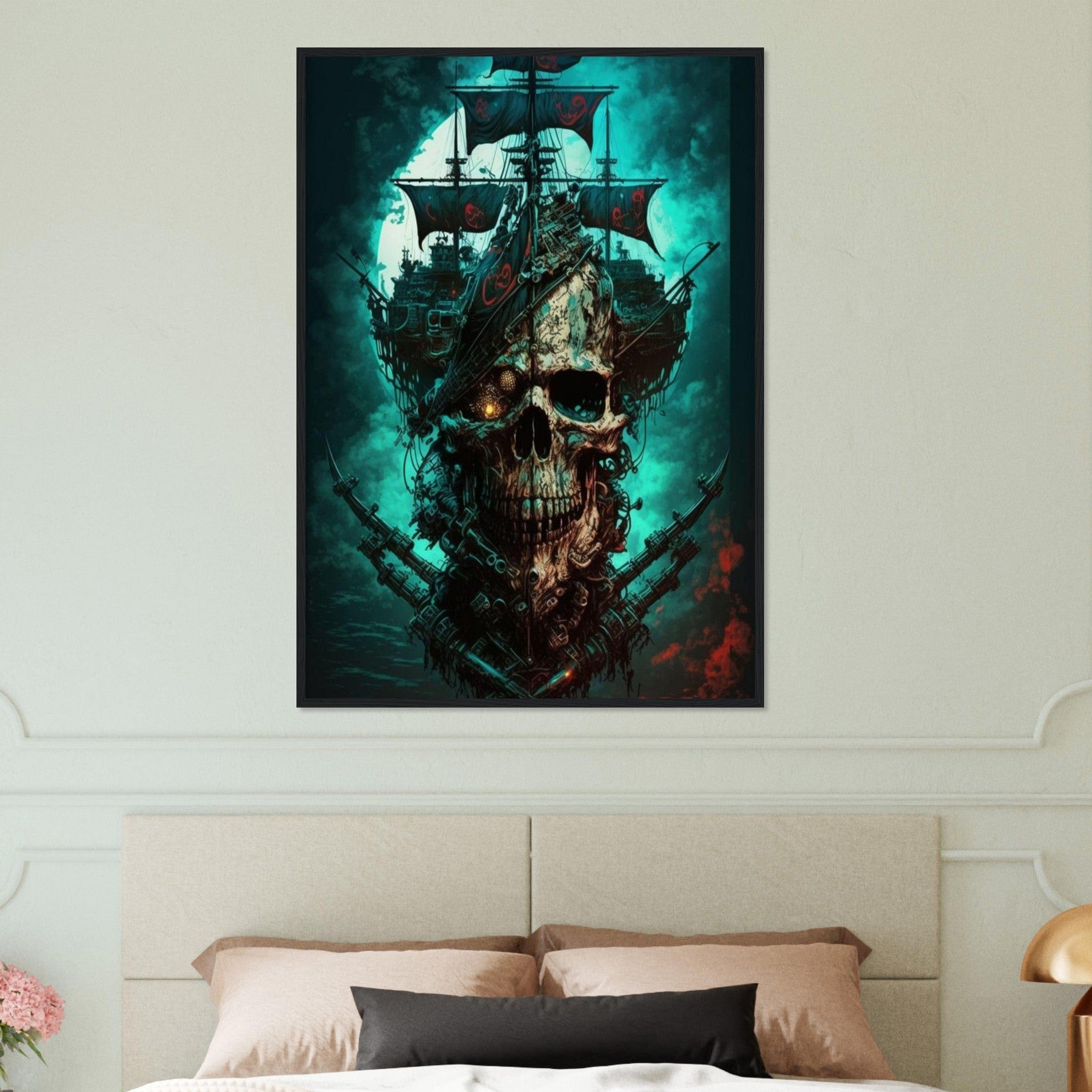 Canvanation Print Material 70x100 cm / 28x40″ Tableau Voilier Horizon Azur