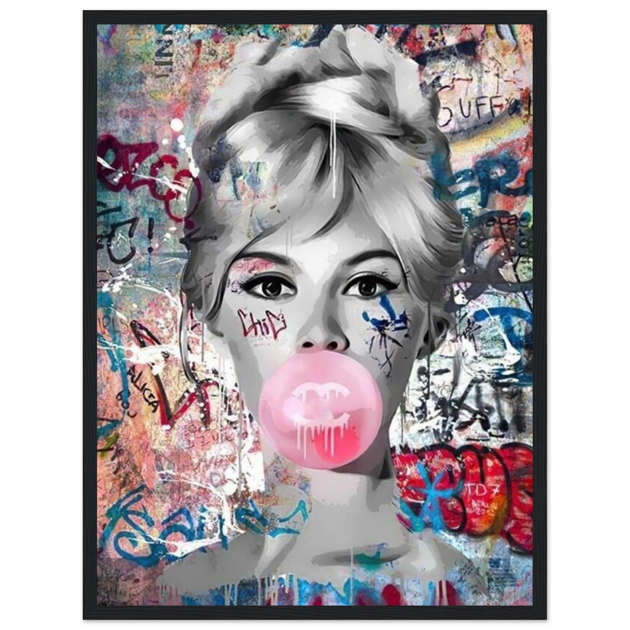 Canvanation Print Material Tableau Street Art de Rue Insurgé
