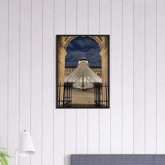 Canvanation Print Material 50x70 cm / 20x28″ Tableau Paris Louvre