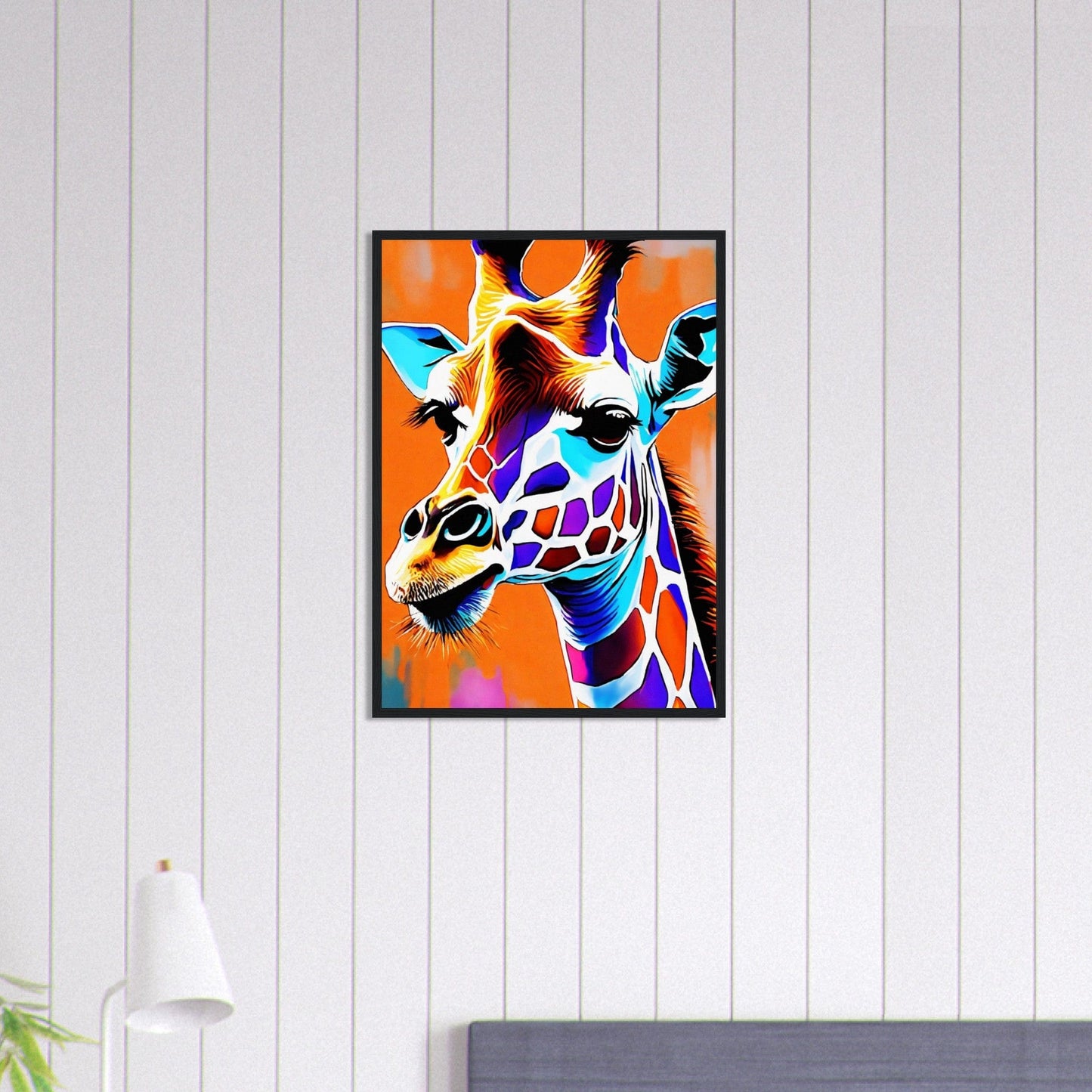 Canvanation Print Material 50x70 cm / 20x28″ Tableau Girafe Zoo