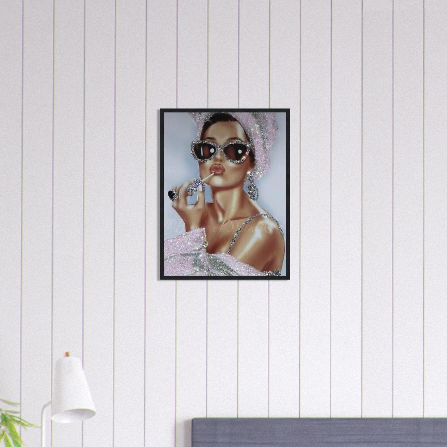 Canvanation Print Material 45x60 cm / 18x24″ Tableau Femme Glamour