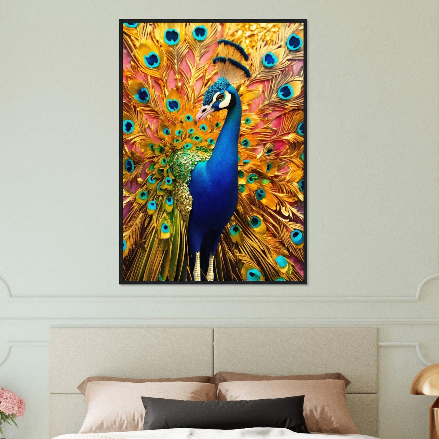 Canvanation Print Material Tableau Paon La Danse