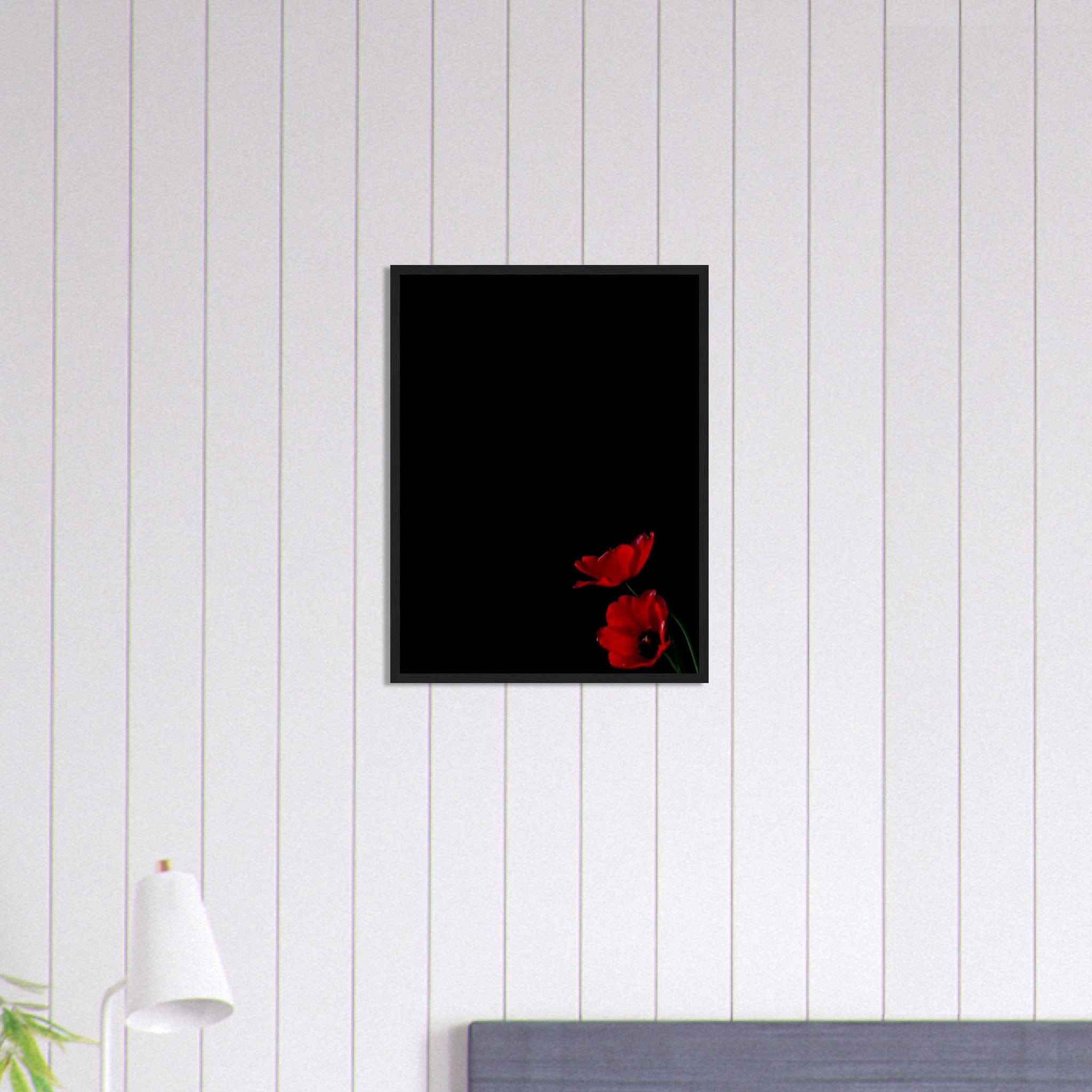 Canvanation Print Material 45x60 cm / 18x24″ Peinture Champ De Coquelicot