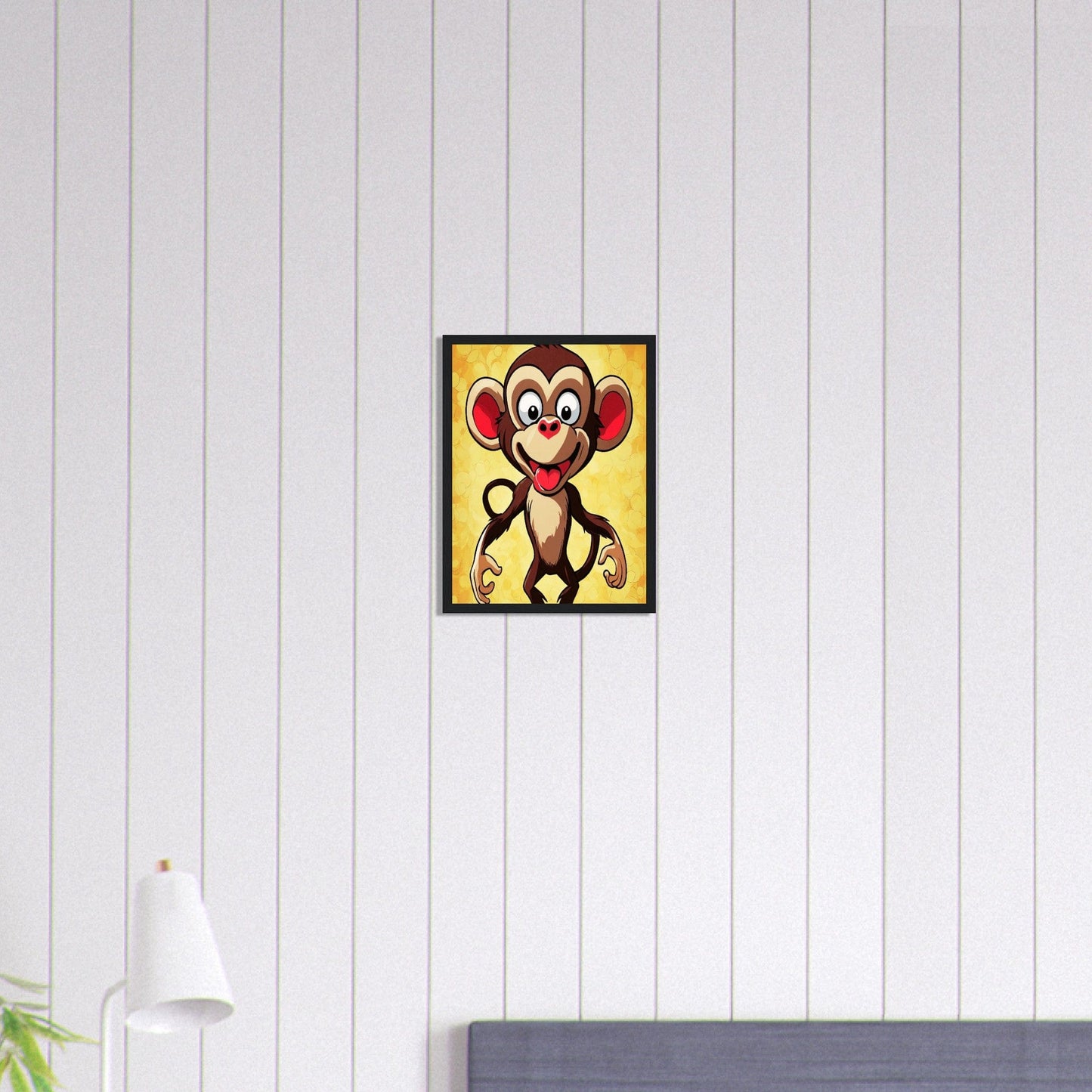 Canvanation Print Material 30x40 cm / 12x16″ Tableau Singe Mémoire des Ancêtres