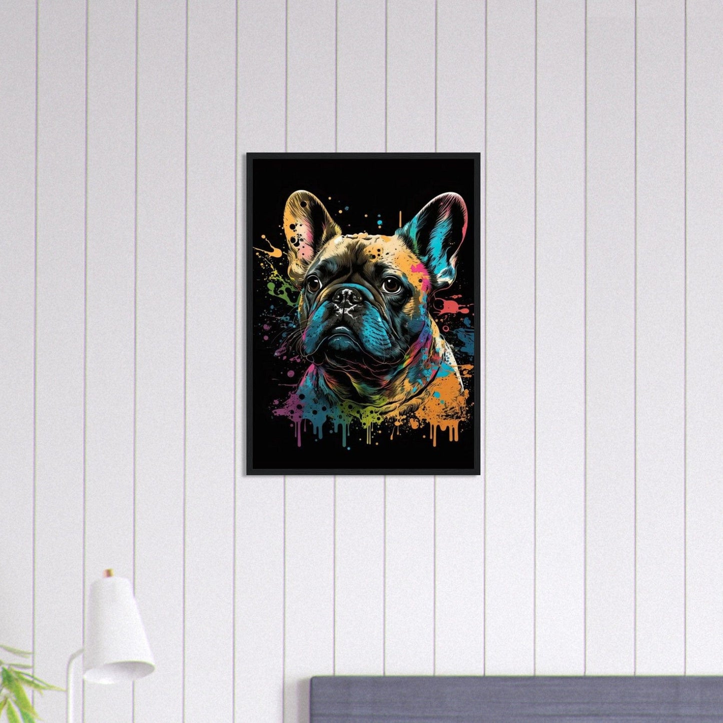 Canvanation Print Material 50x70 cm / 20x28″ Tableau Chien - L'âme du chien