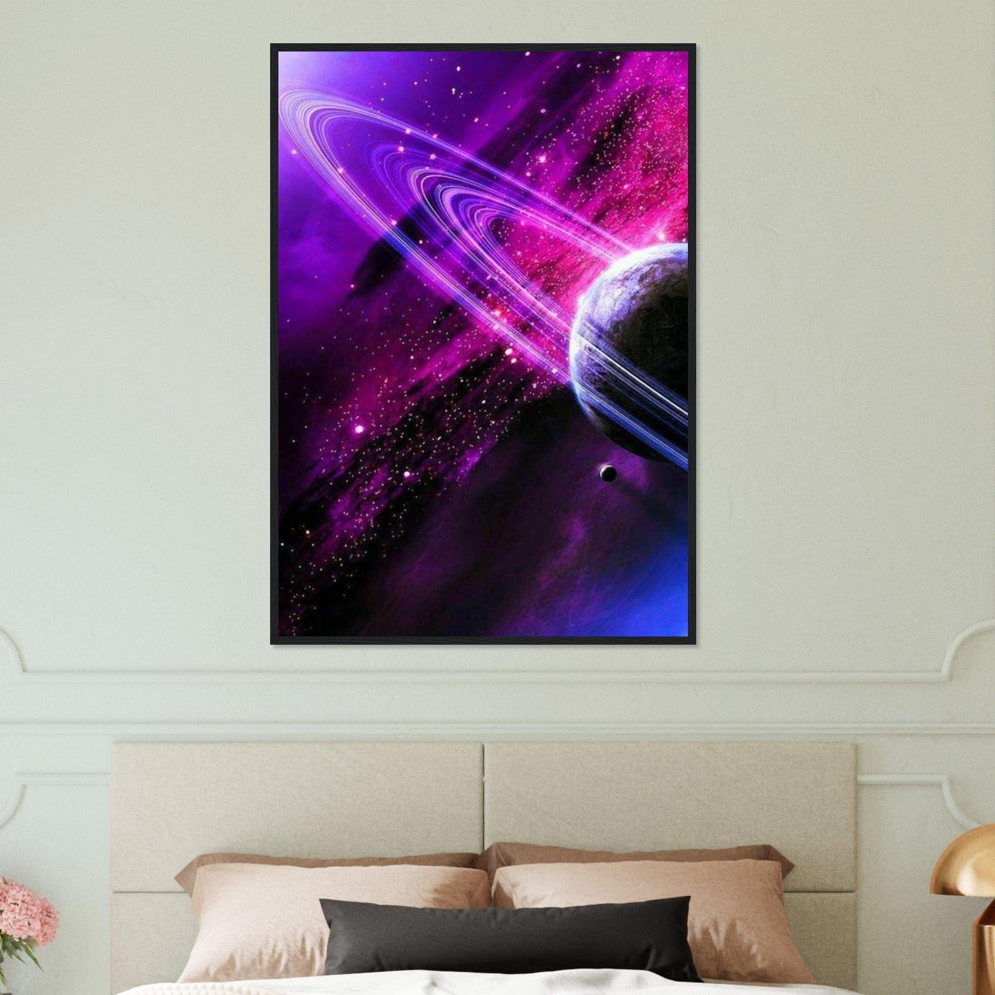 Canvanation Print Material Tableau Planete Voyage Interstellaire