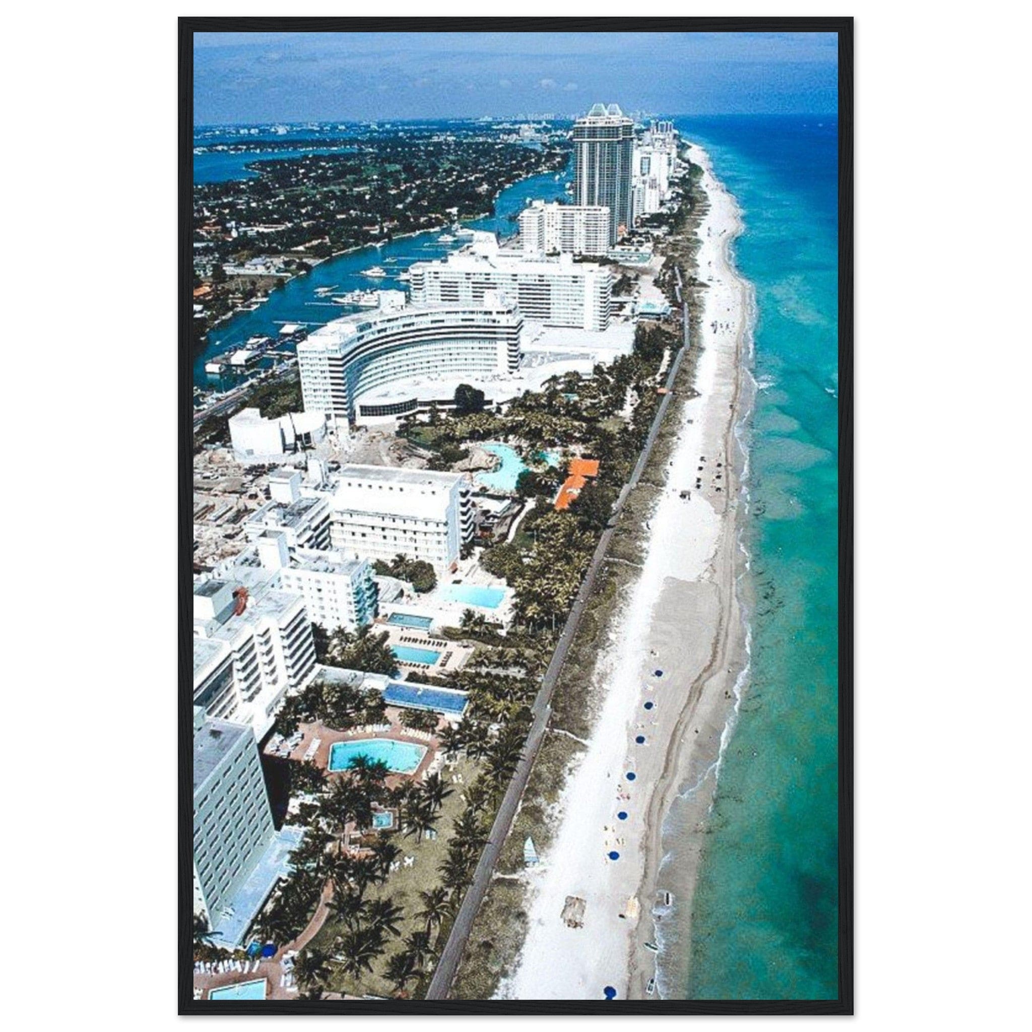 Gelato Print Material 60x90 cm / 24x36″ Tableau Ville Floride
