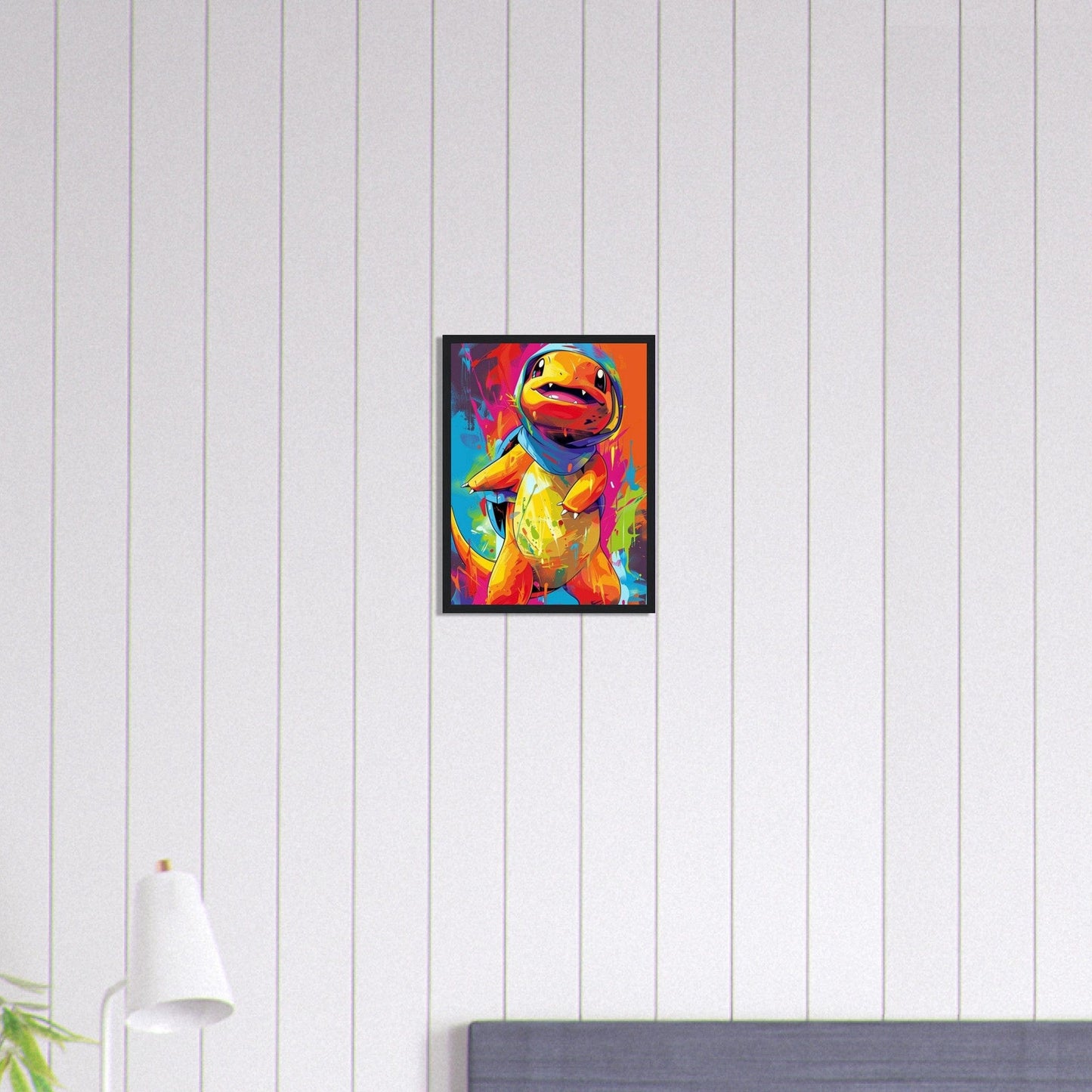 Canvanation Print Material 30x40 cm / 12x16″ Tableau Pokémon Dessin Salameche