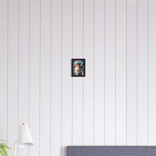 Canvanation Print Material 13x18 cm / 5x7″ Tableau Girafe Noel