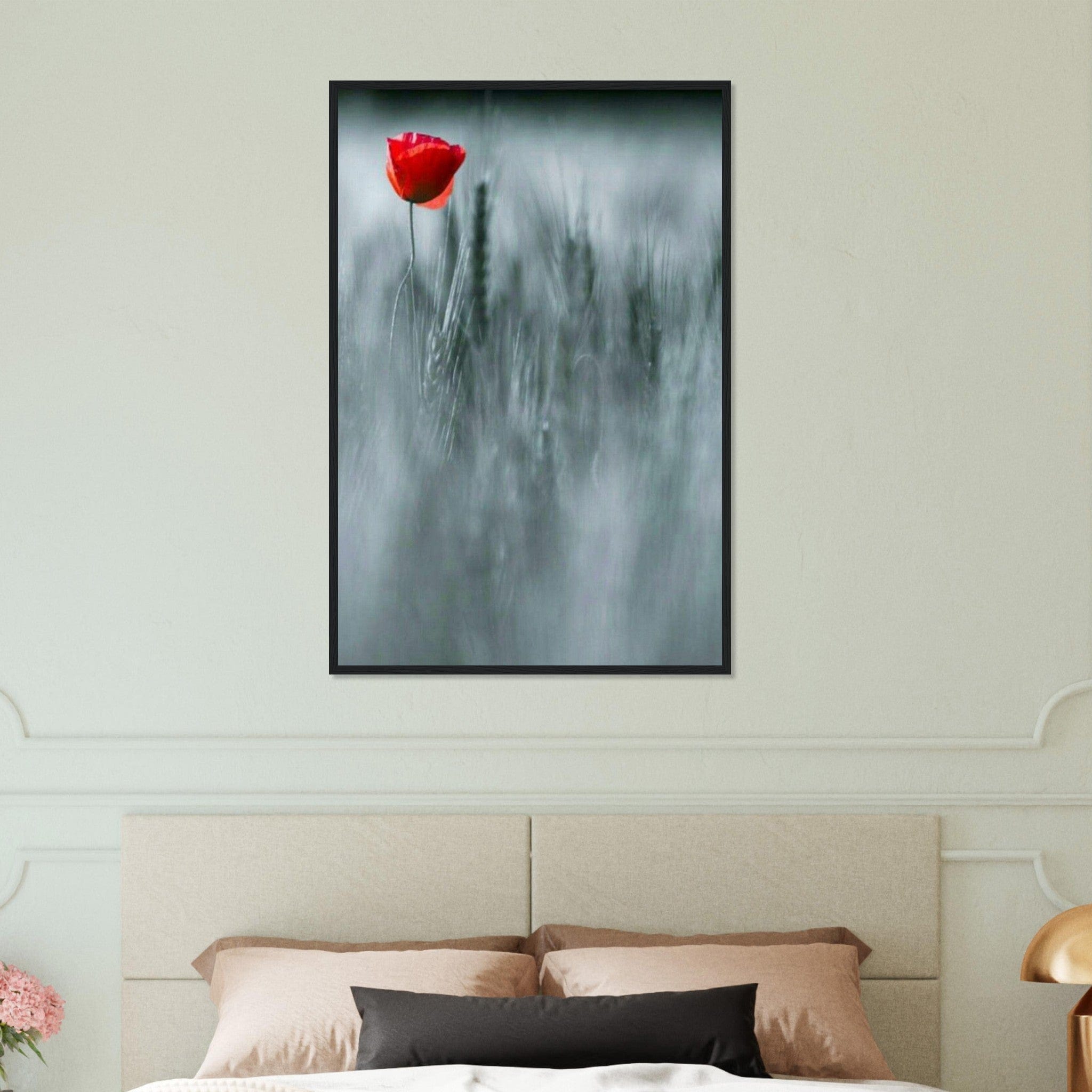 Canvanation Print Material Peinture Champ De Coquelicots