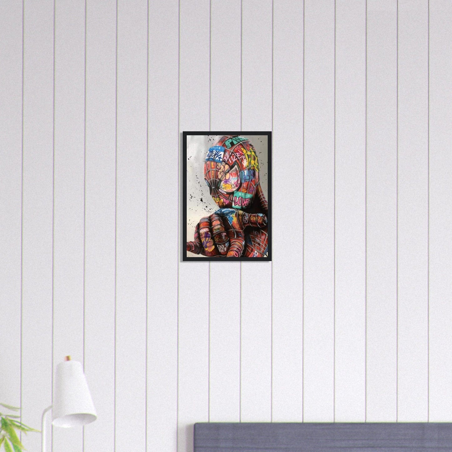 Canvanation Print Material 30x45 cm / 12x18″ Tableau Street Art Spiderman Tags