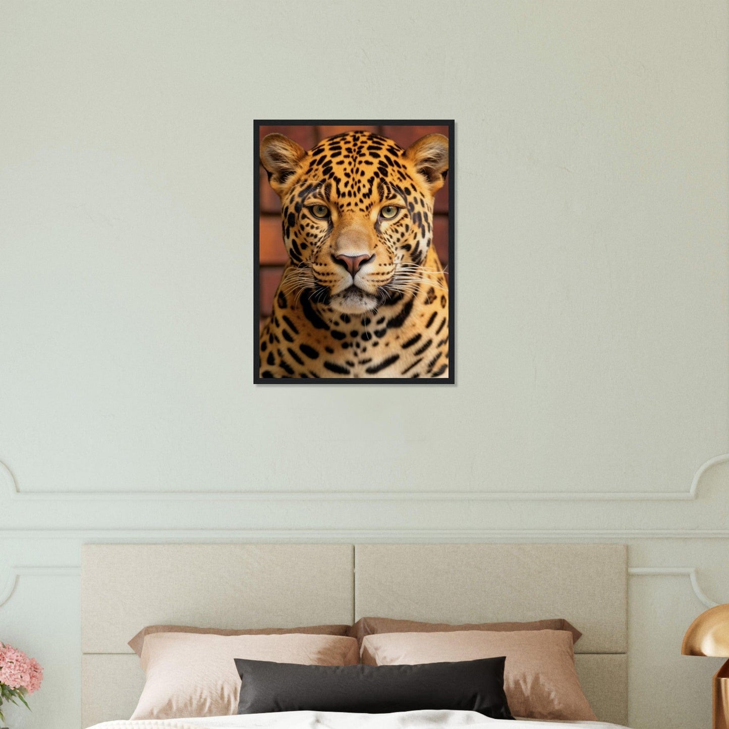Canvanation Print Material Cadre Tigre Couleur