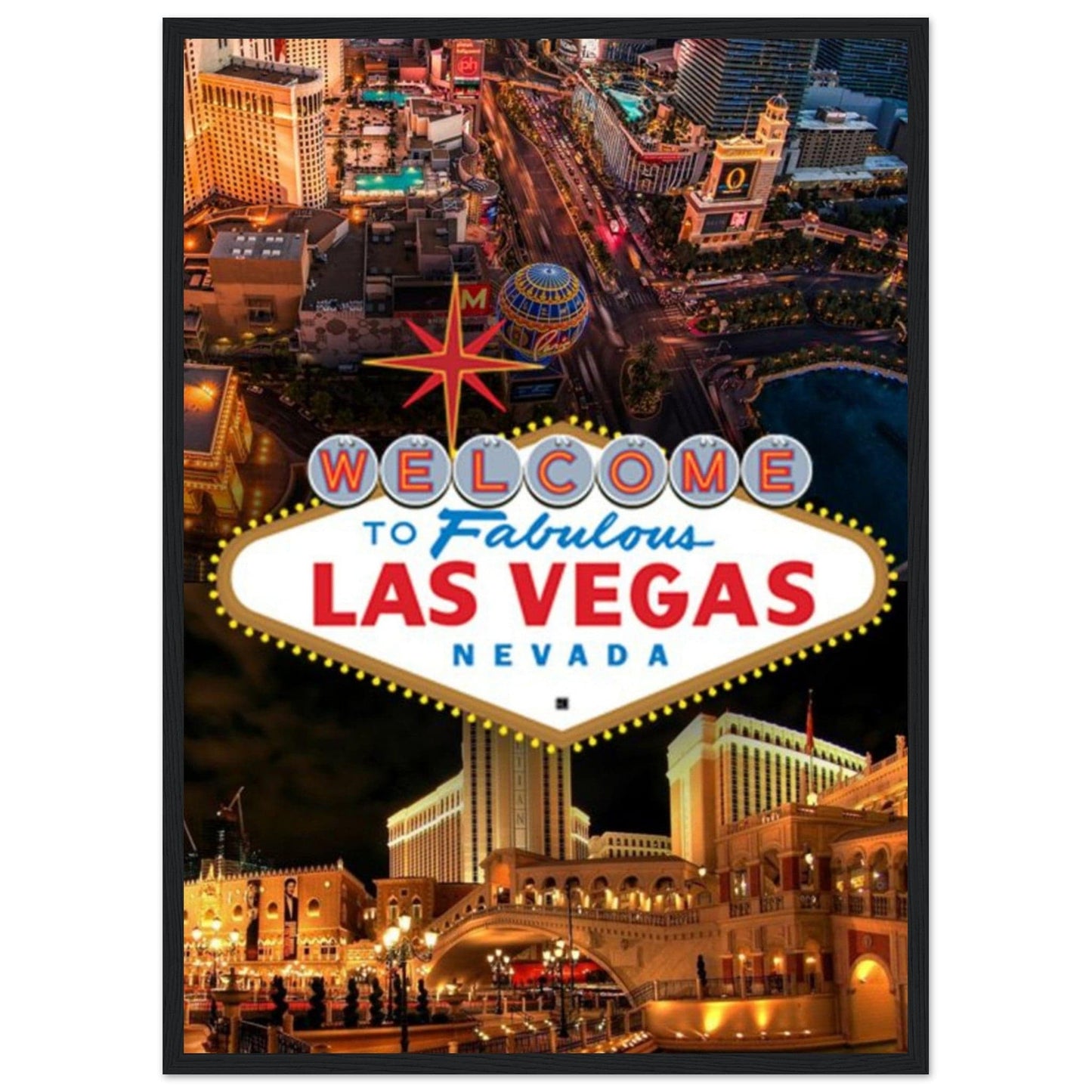Gelato Print Material 50x70 cm / 20x28″ Tableau Ville Las Vegas