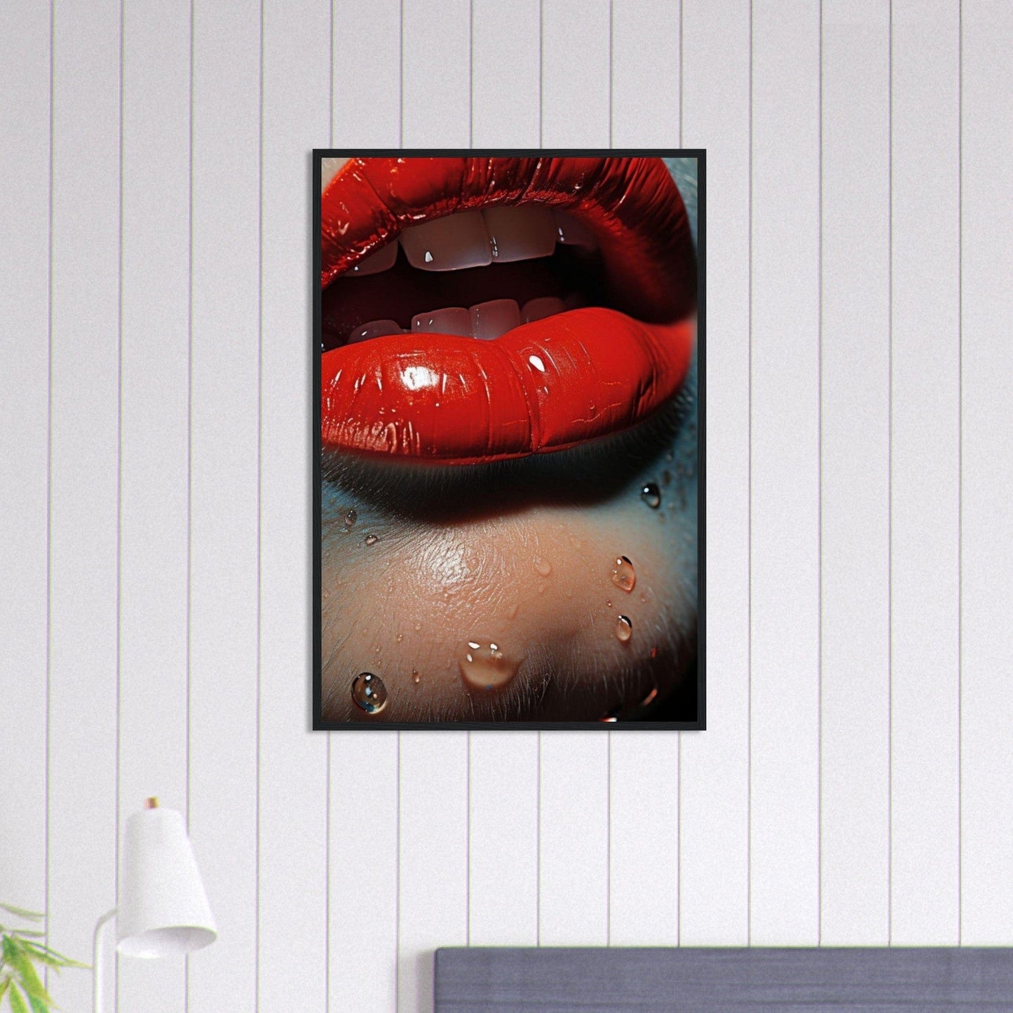 Canvanation Print Material 60x90 cm / 24x36″ Tableau Femme au Lèvre Glamour