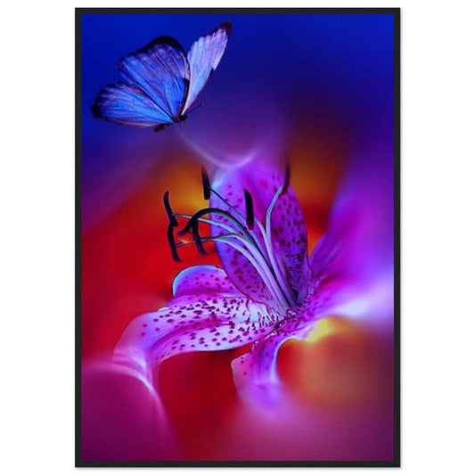 Gelato Print Material 70x100 cm / 28x40″ Tableau Peinture Acrylique Papillon