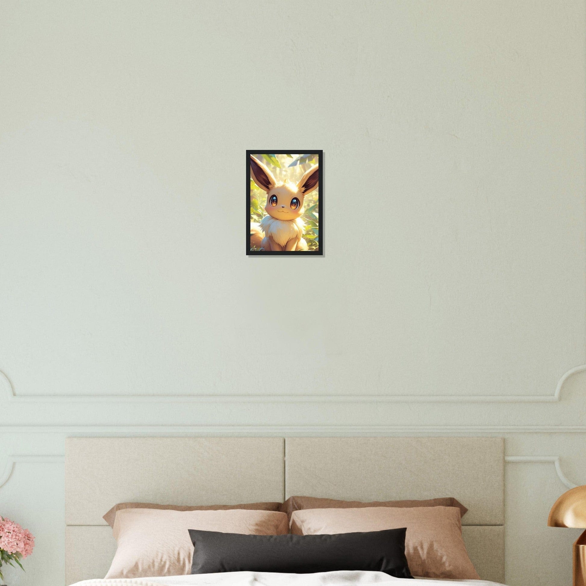 Canvanation Print Material Tableau Pokémon Evoli - Chambre Bébé