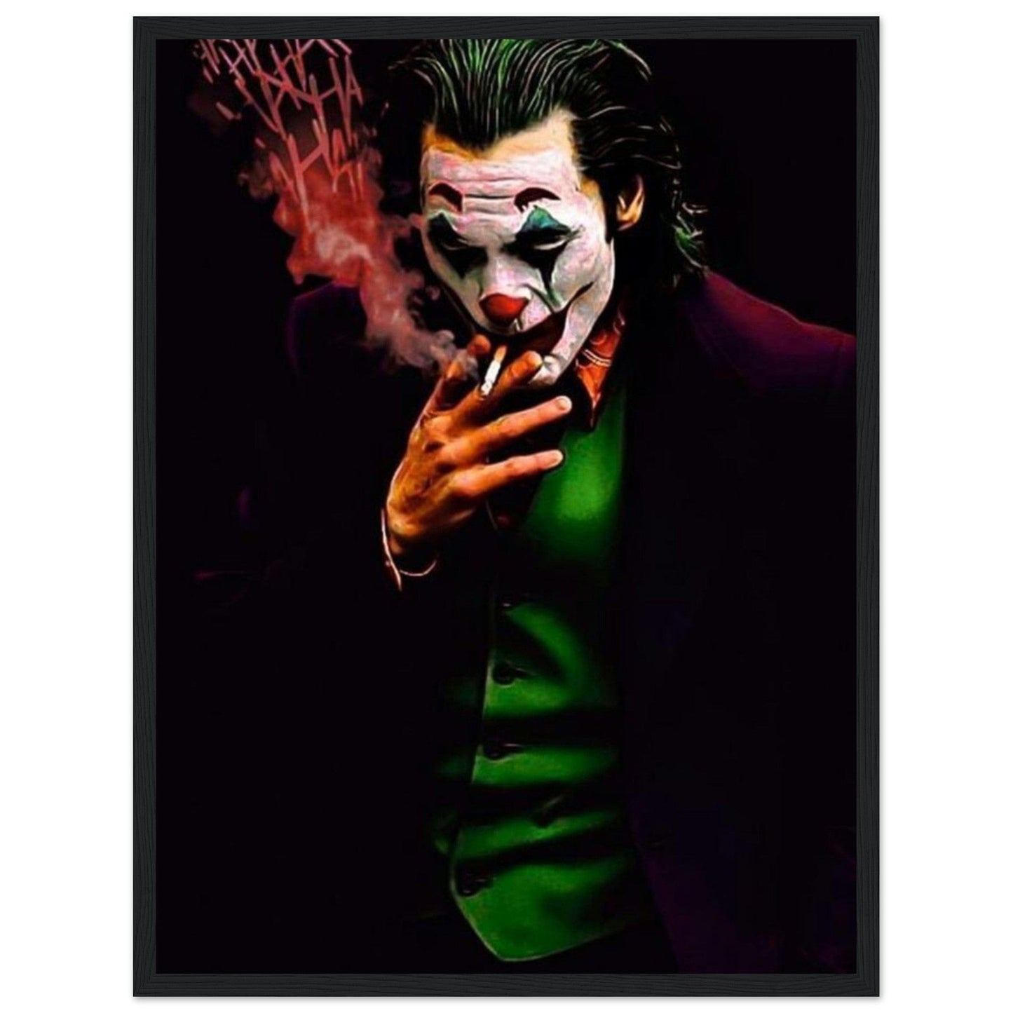 Canvanation Print Material Tableau Du Joker Batman