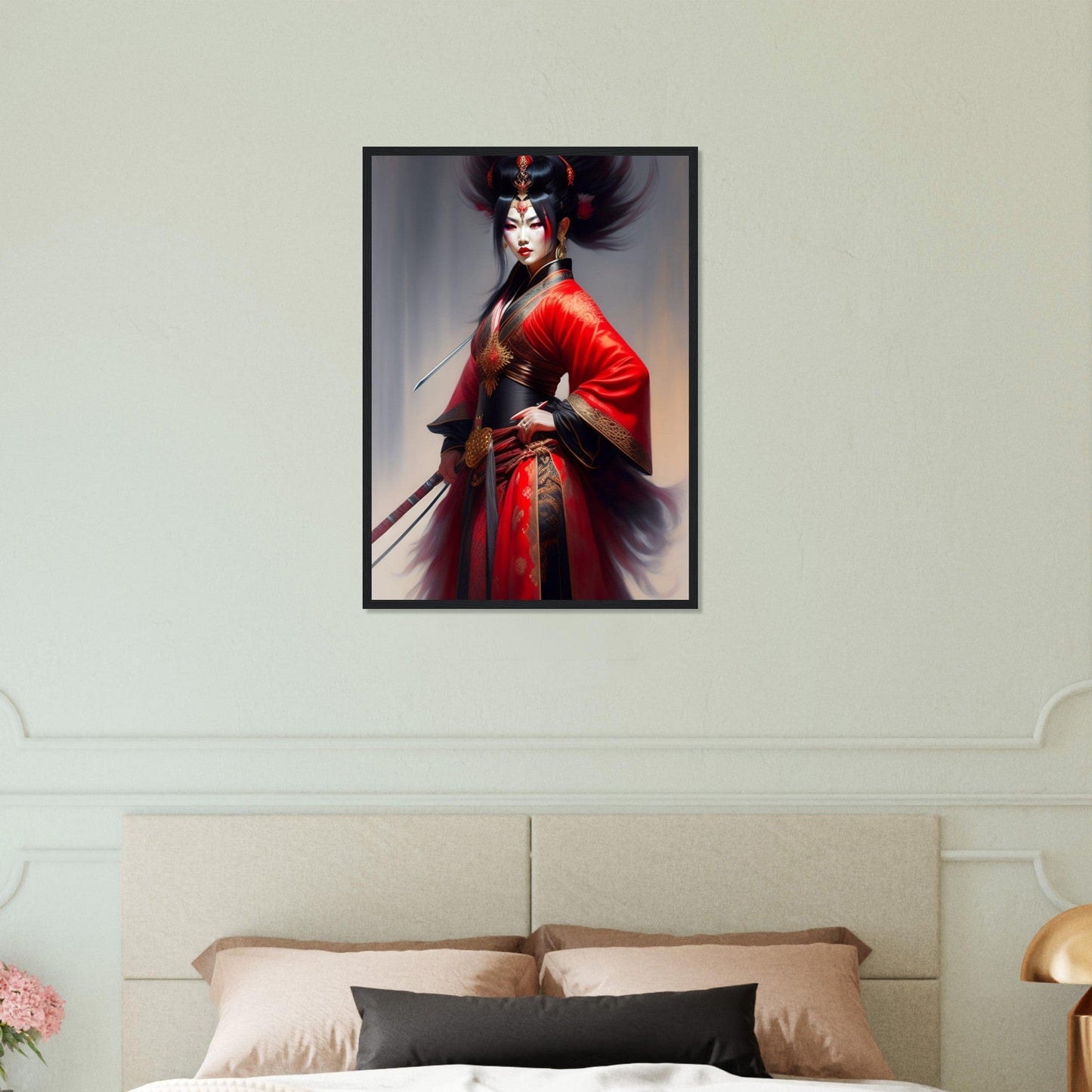 Canvanation Print Material 50x70 cm / 20x28″ Tableau Geisha Kabuki