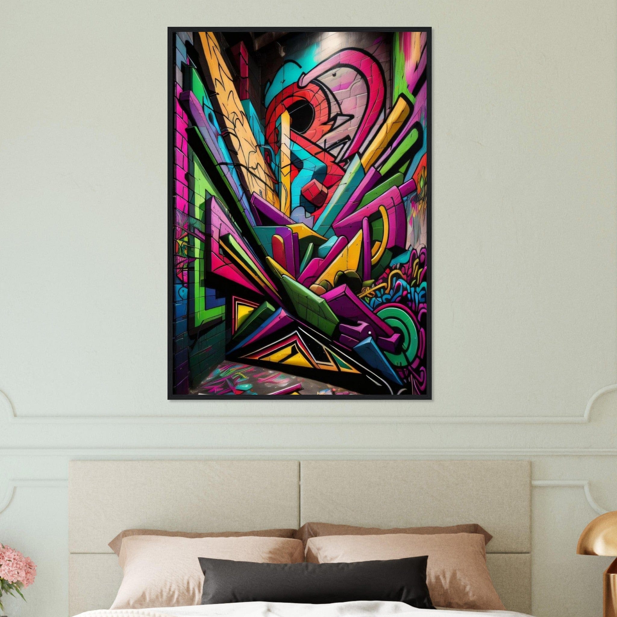 Canvanation Print Material Tableau Street Art Effet Graffiti
