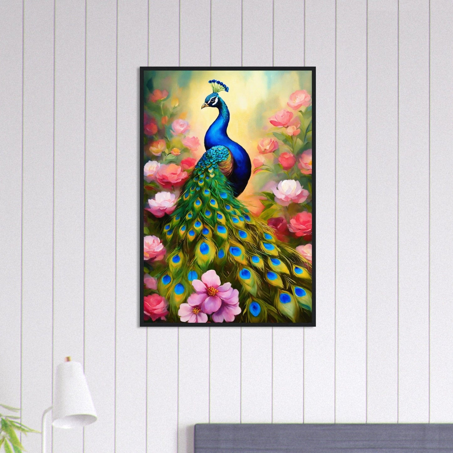 Canvanation Print Material 60x90 cm / 24x36″ Tableau L'Œil du Paon