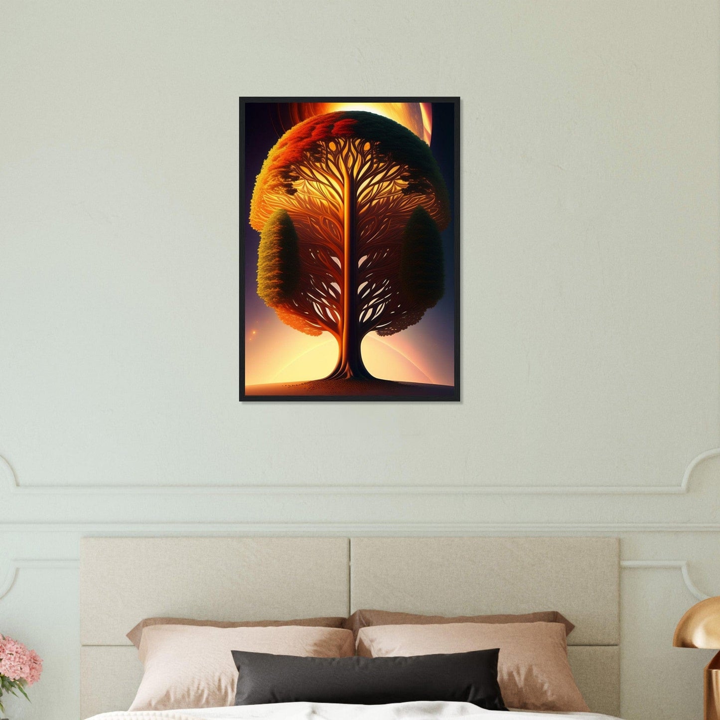 Canvanation Print Material 50x70 cm / 20x28″ Toile Arbre De Vie Klimt